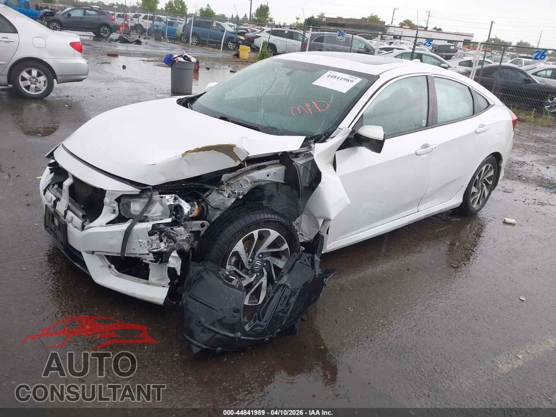HONDA CIVIC 2017 - 19XFC2F71HE204410