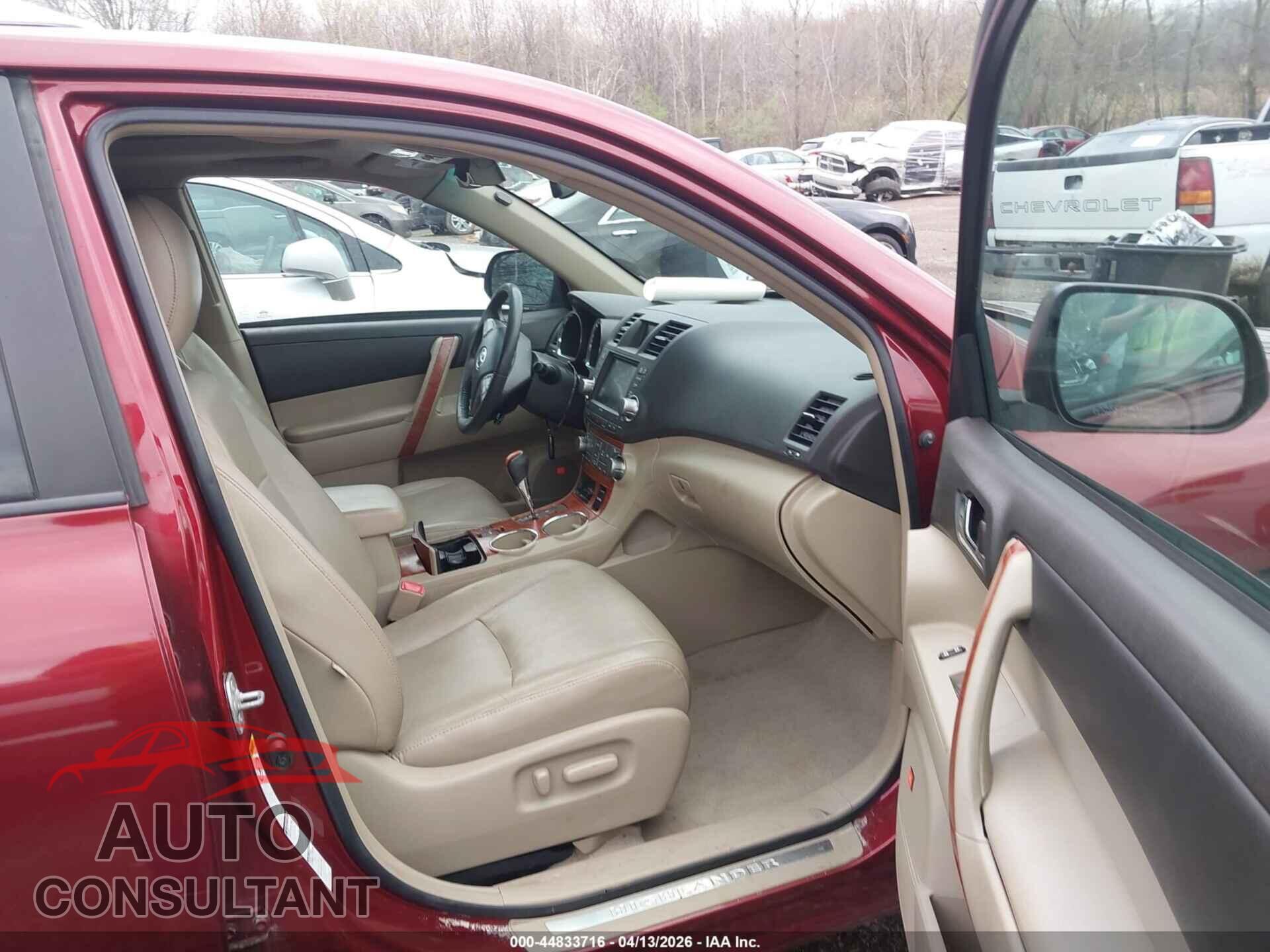 TOYOTA HIGHLANDER 2010 - 5TDDK3EH2AS007672