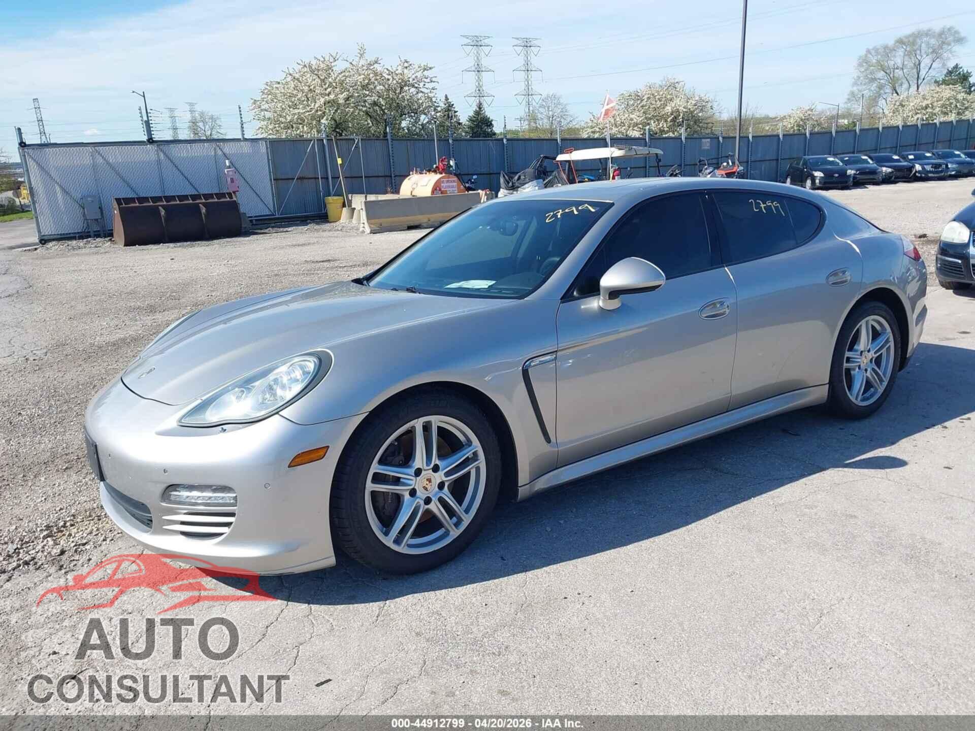 PORSCHE PANAMERA 2012 - WP0AA2A76CL011726
