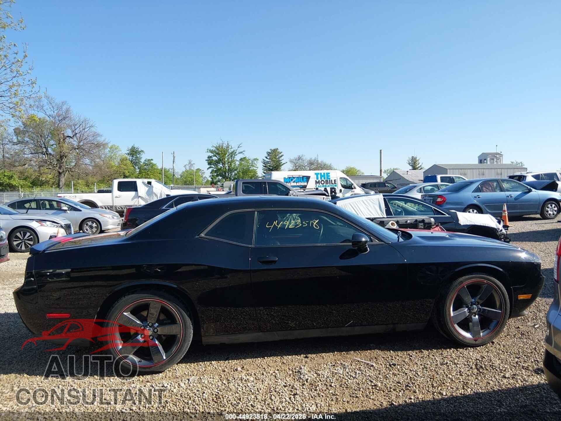 DODGE CHALLENGER 2013 - 2C3CDYAG9DH520098