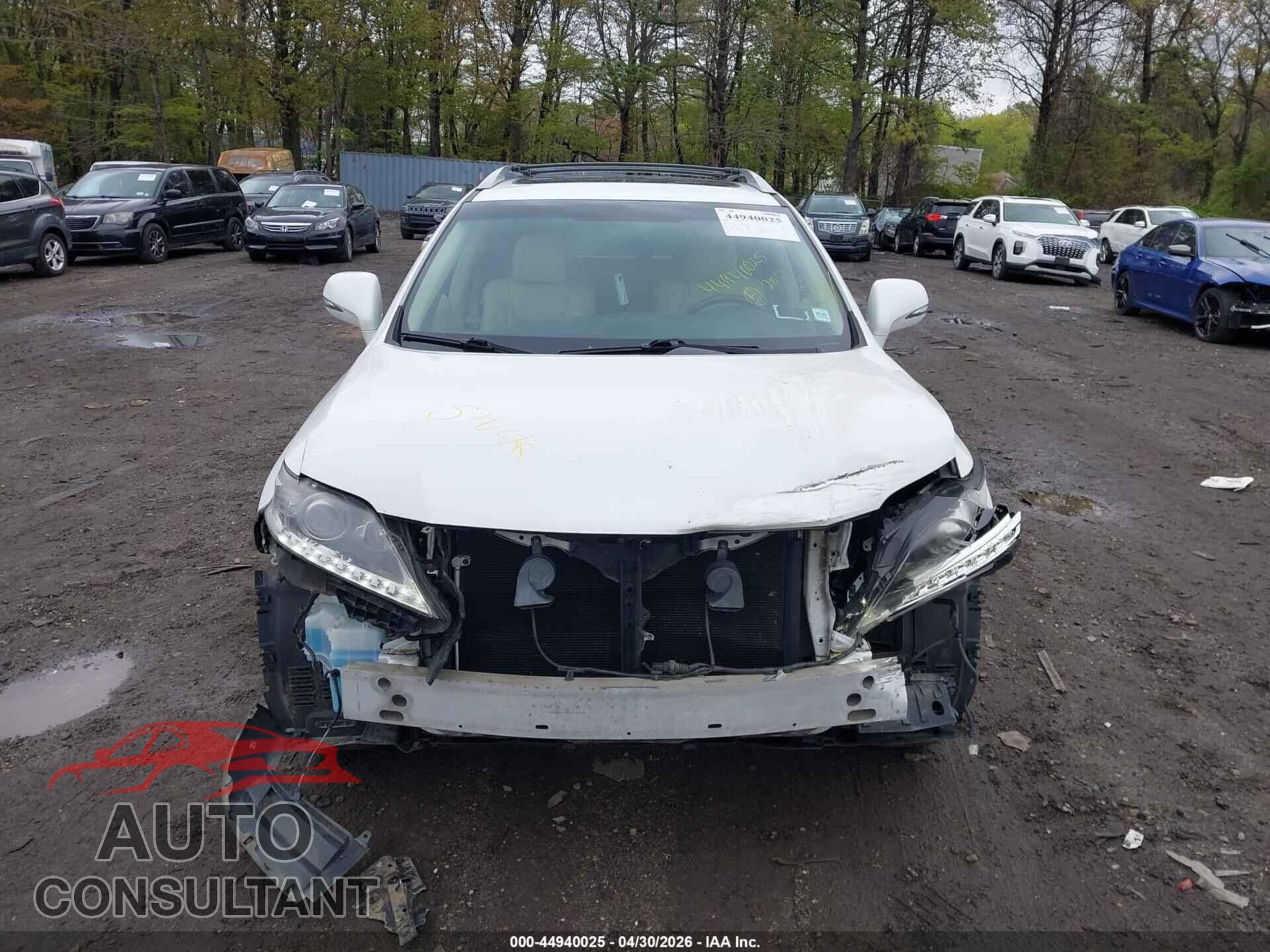 LEXUS RX 350 2013 - 2T2BK1BA0DC224827