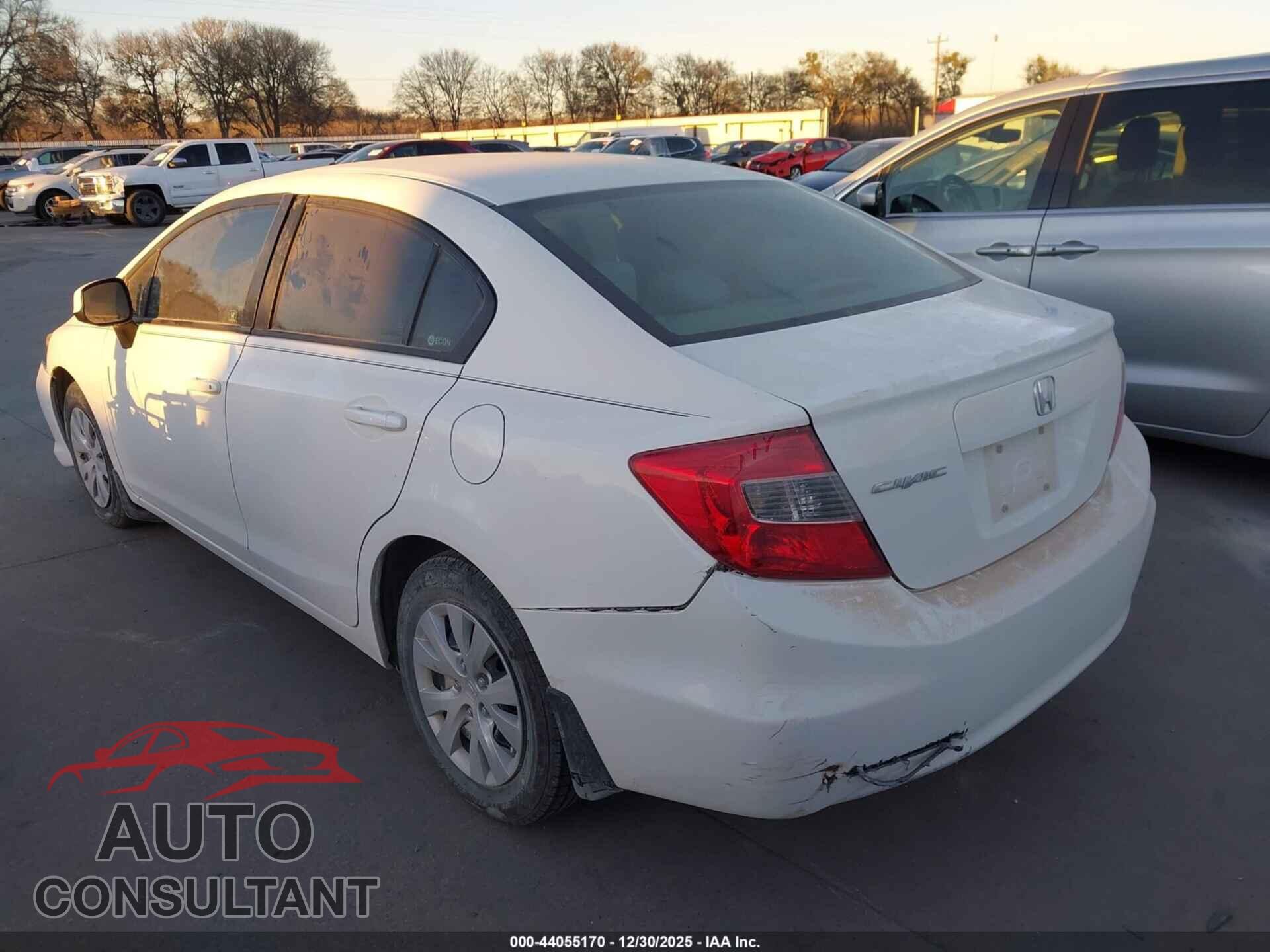HONDA CIVIC 2012 - 2HGFB2F50CH598577