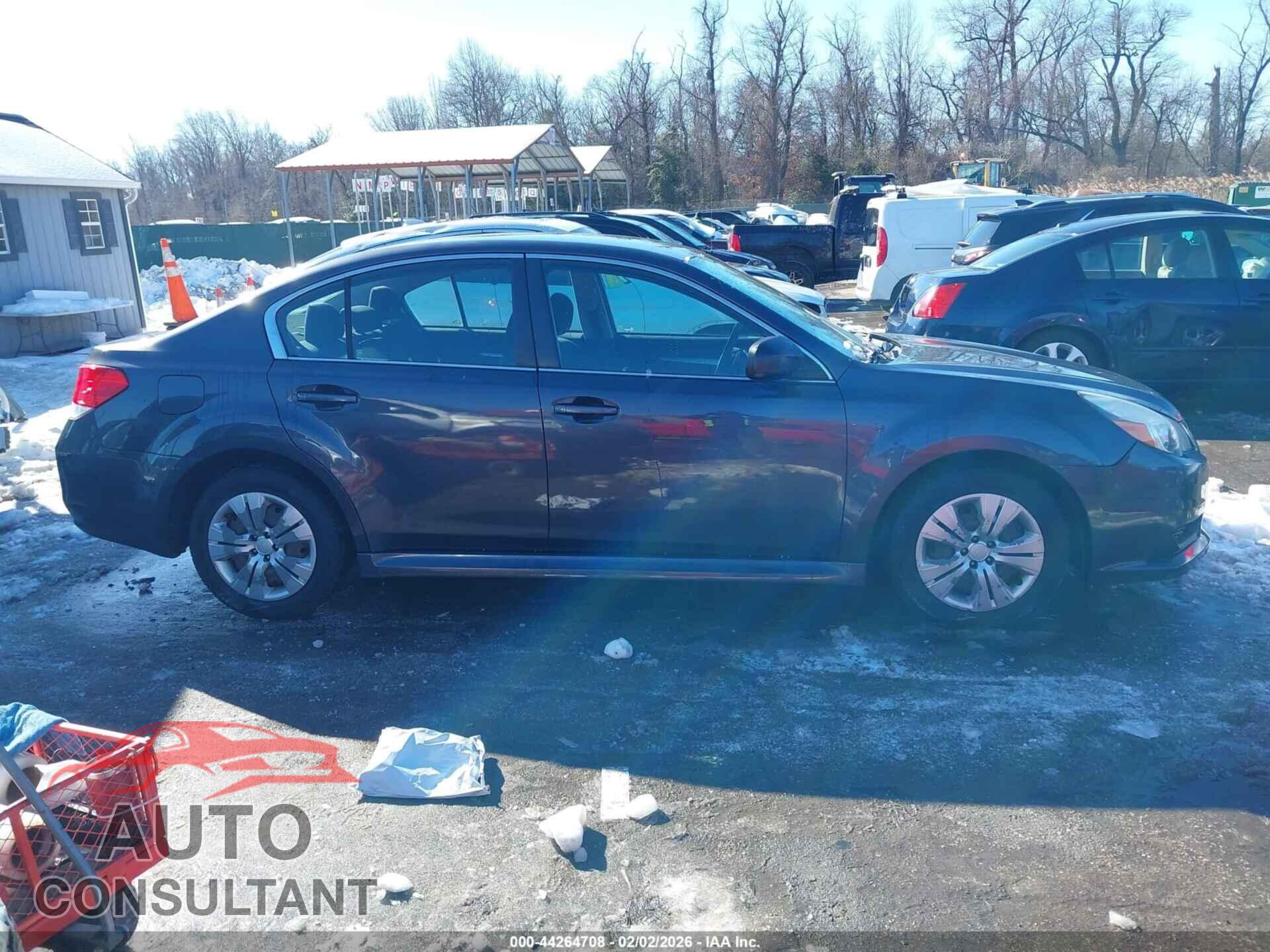SUBARU LEGACY 2013 - 4S3BMBA66D3036193