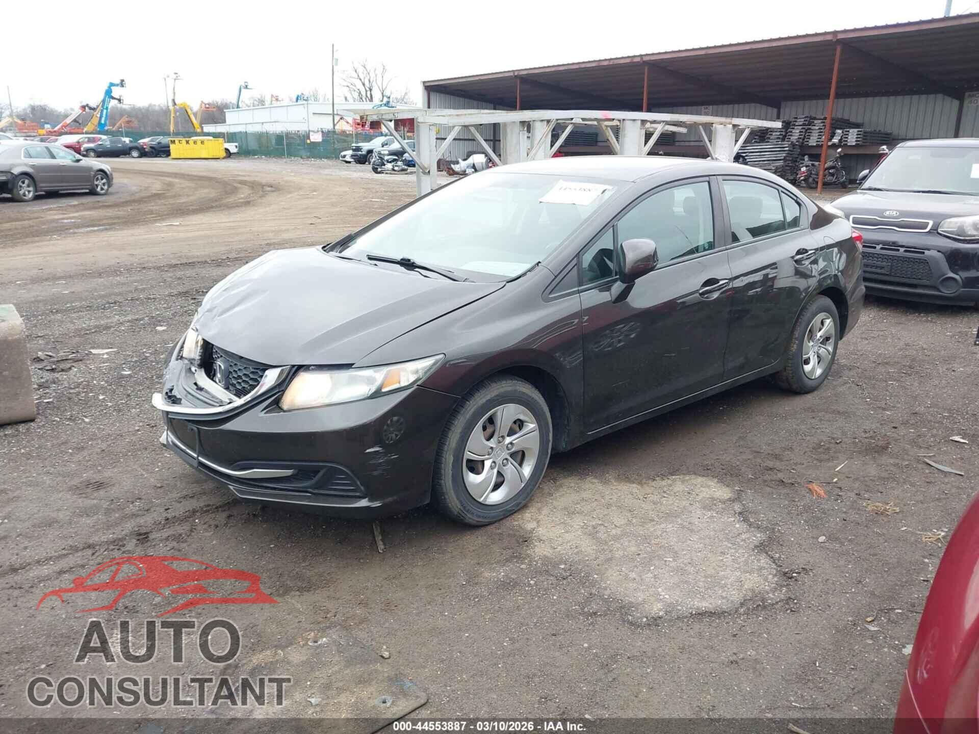 HONDA CIVIC 2013 - 19XFB2F51DE242814