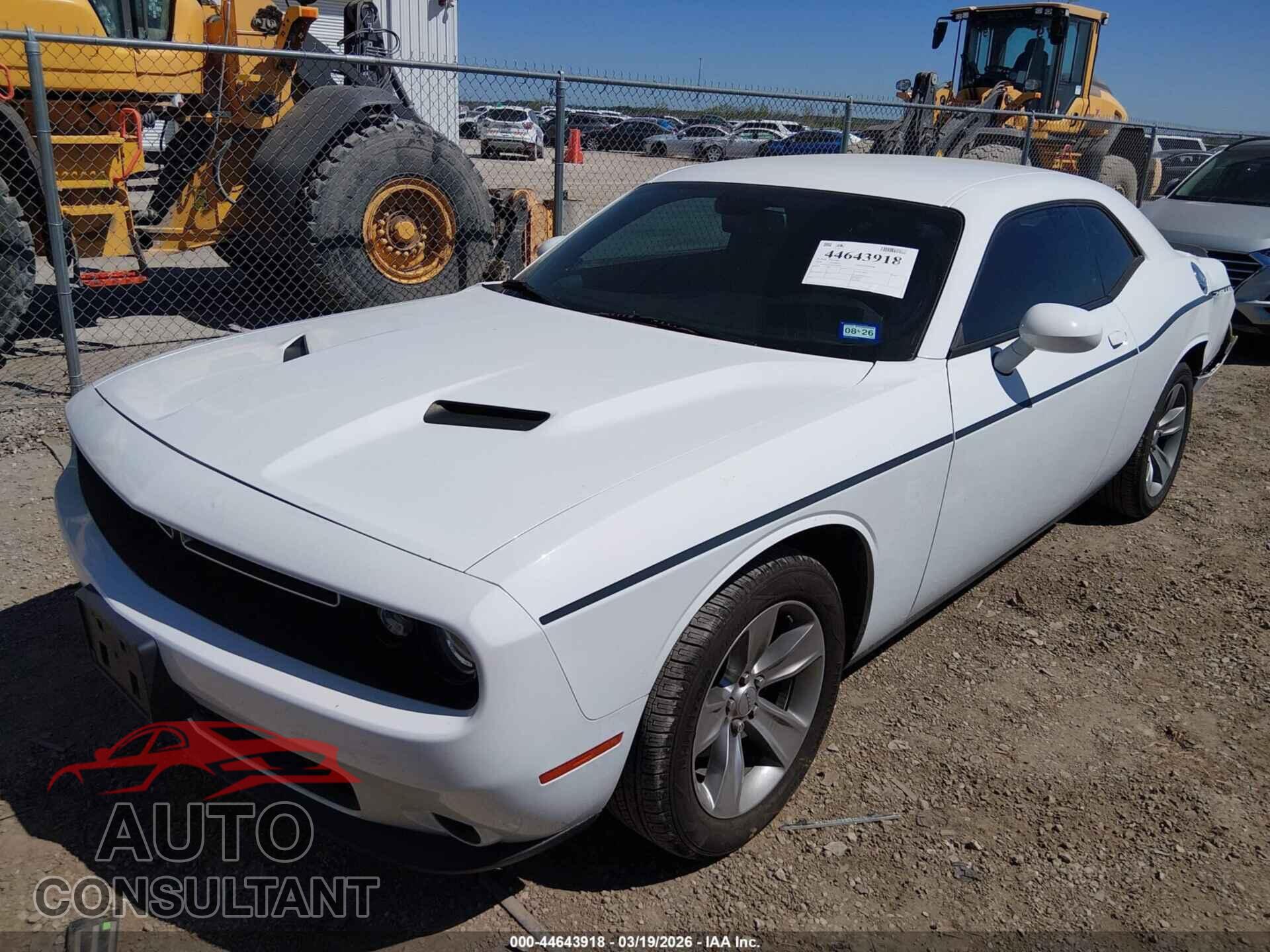 DODGE CHALLENGER 2018 - 2C3CDZAG4JH118930
