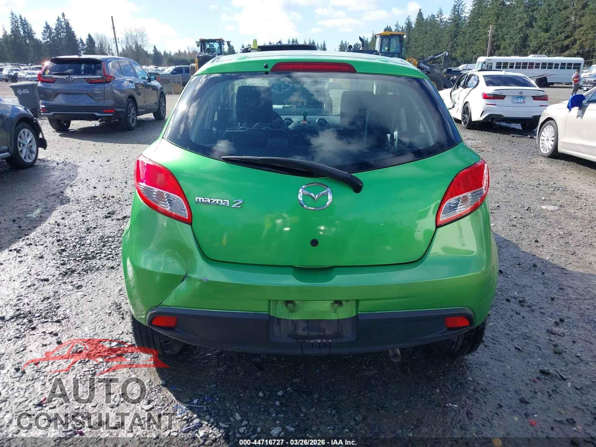MAZDA MAZDA2 2012 - JM1DE1KZ8C0147420