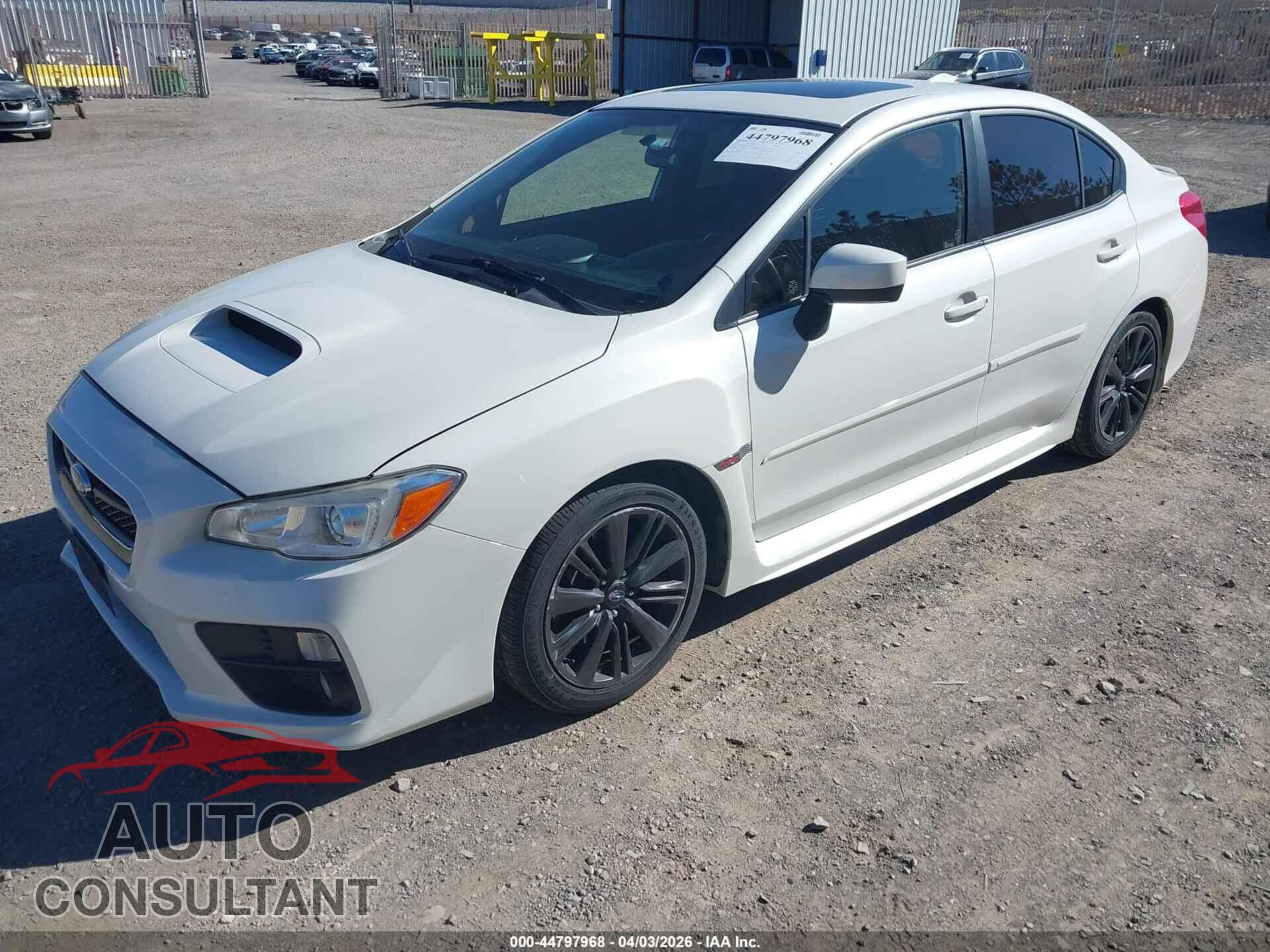 SUBARU WRX 2015 - JF1VA1D69F8809164