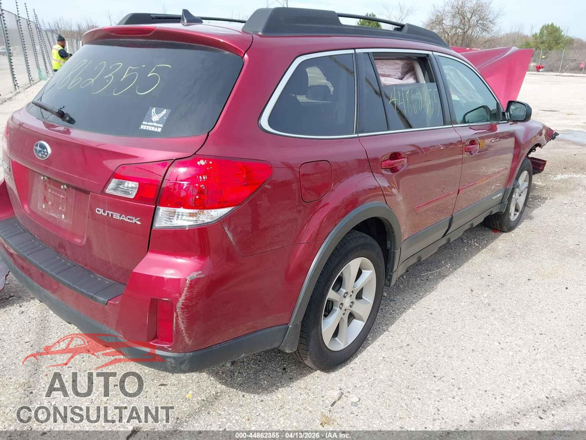 SUBARU OUTBACK 2014 - 4S4BRCLC4E3306724