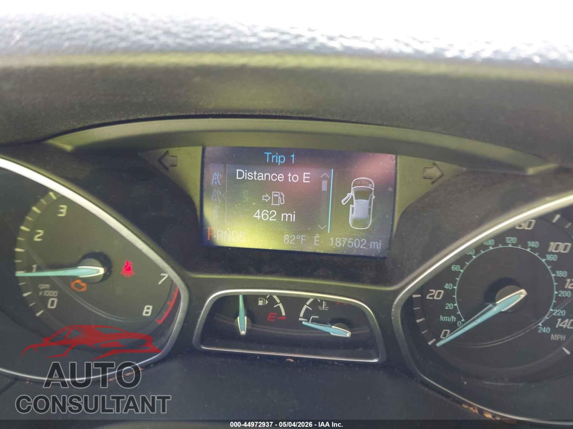 FORD FOCUS 2013 - 1FADP3F29DL209464
