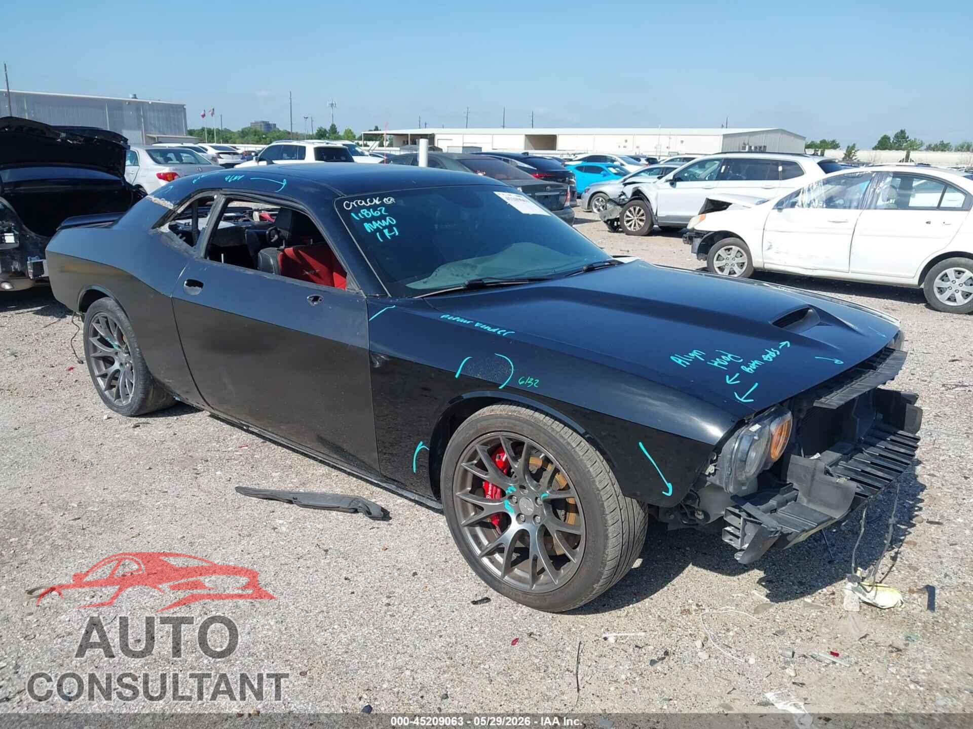 DODGE CHALLENGER 2016 - 2C3CDZDJ1GH153702