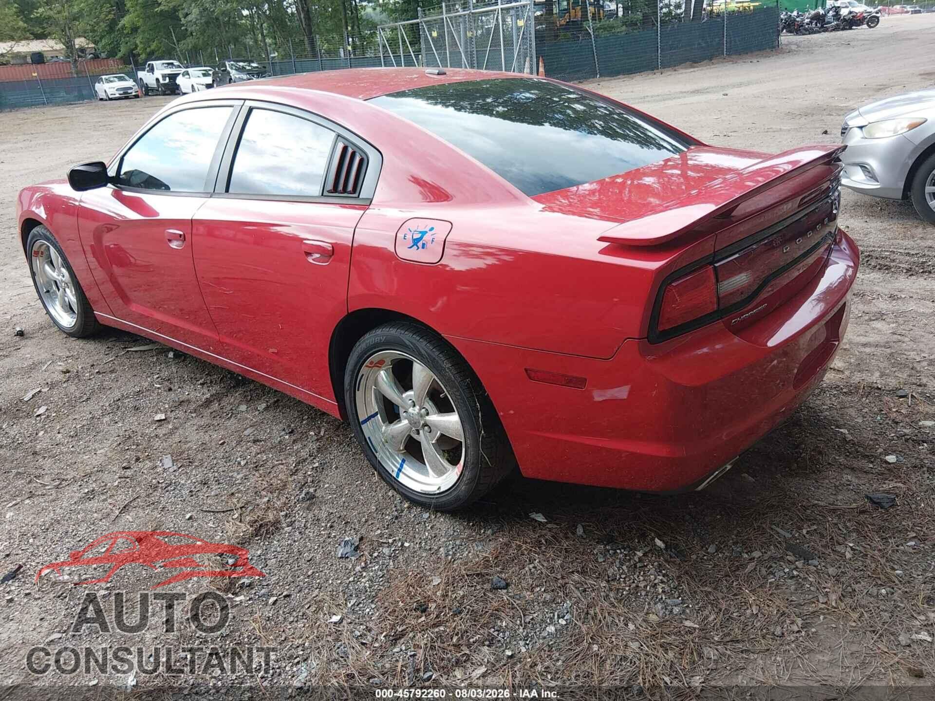 DODGE CHARGER 2012 - 2C3CDXCT3CH106740