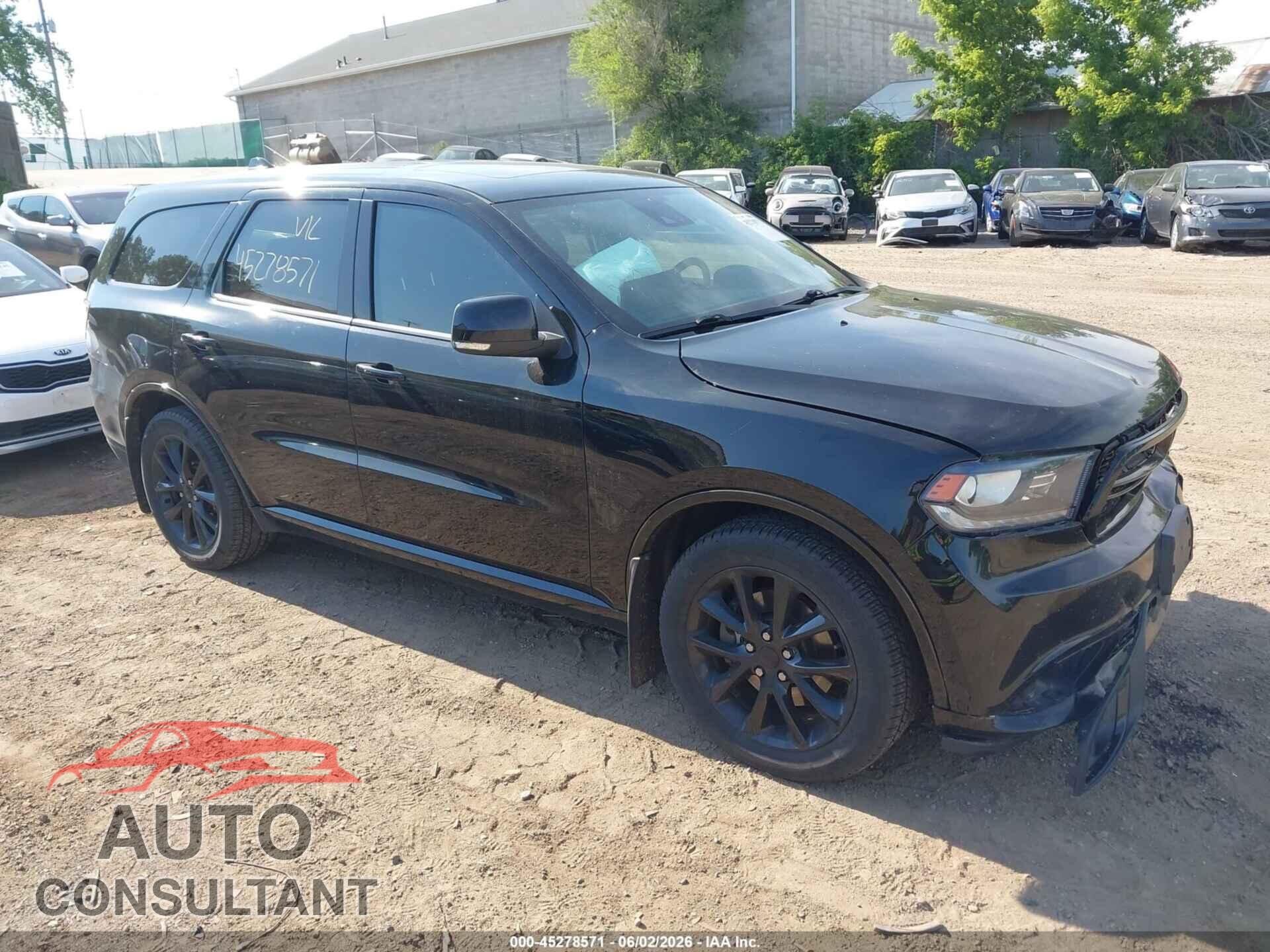 DODGE DURANGO 2017 - 1C4SDJCT6HC677539