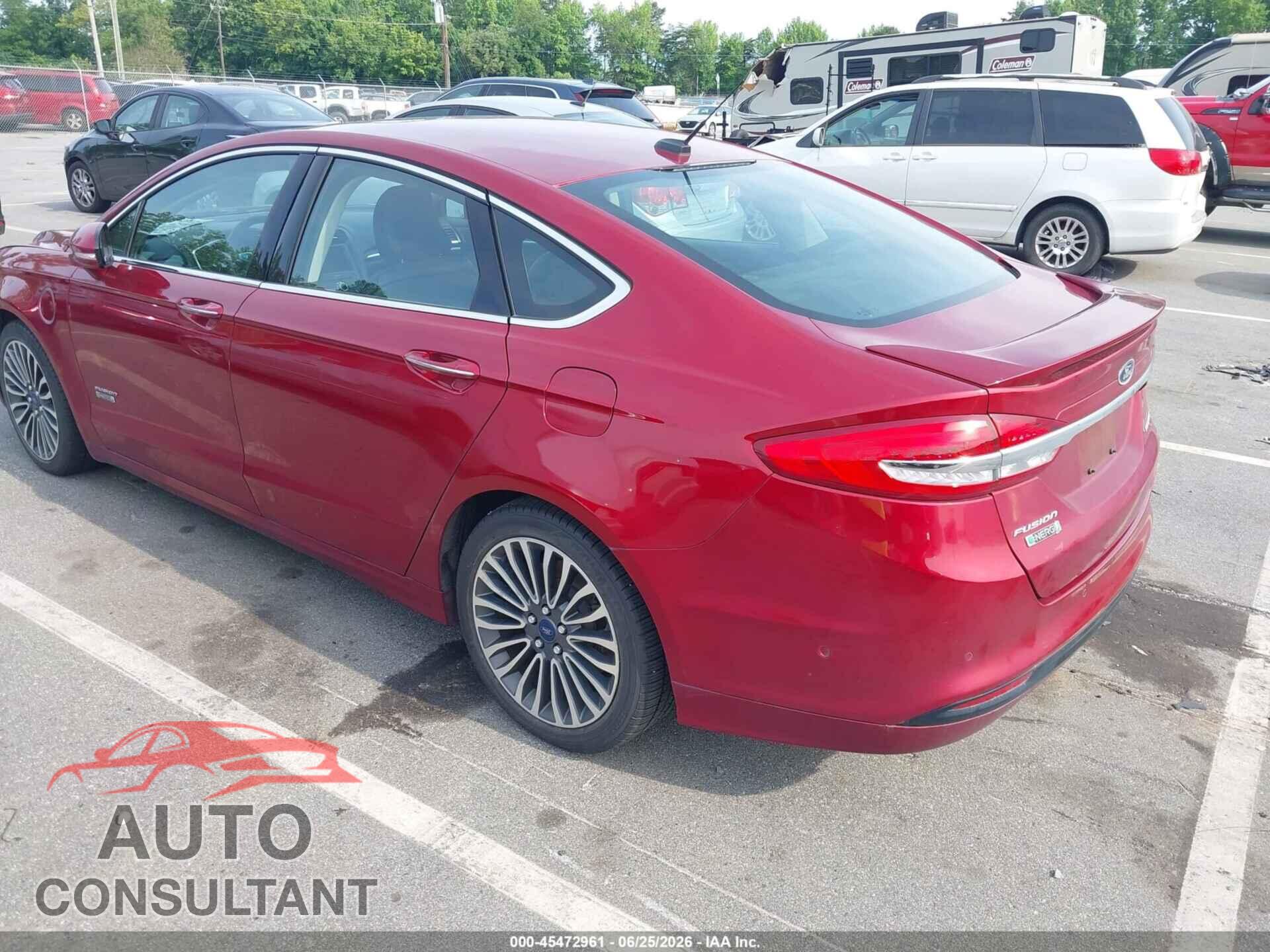 FORD FUSION ENERGI 2017 - 3FA6P0SU6HR152064
