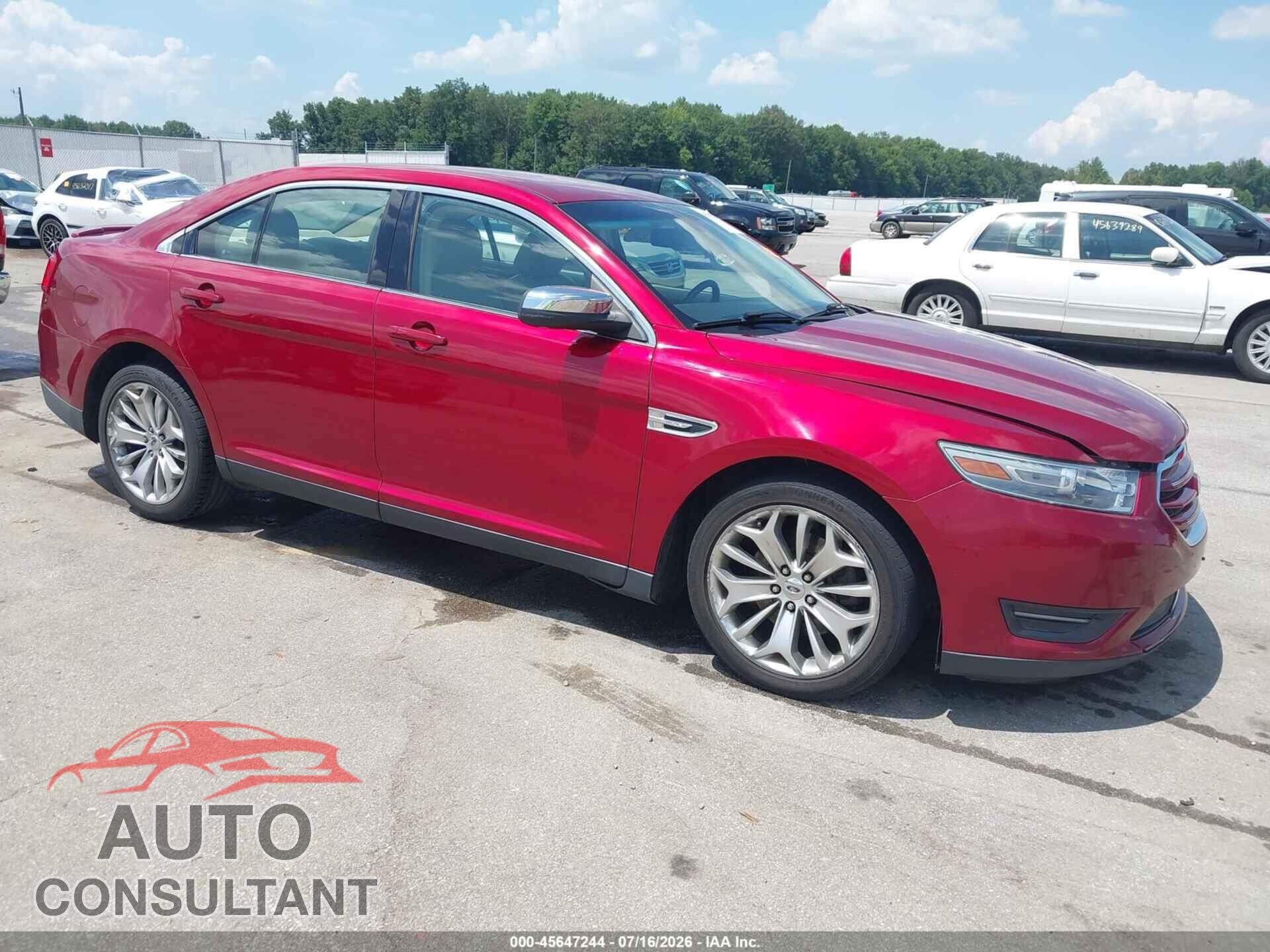 FORD TAURUS 2013 - 1FAHP2F86DG127829