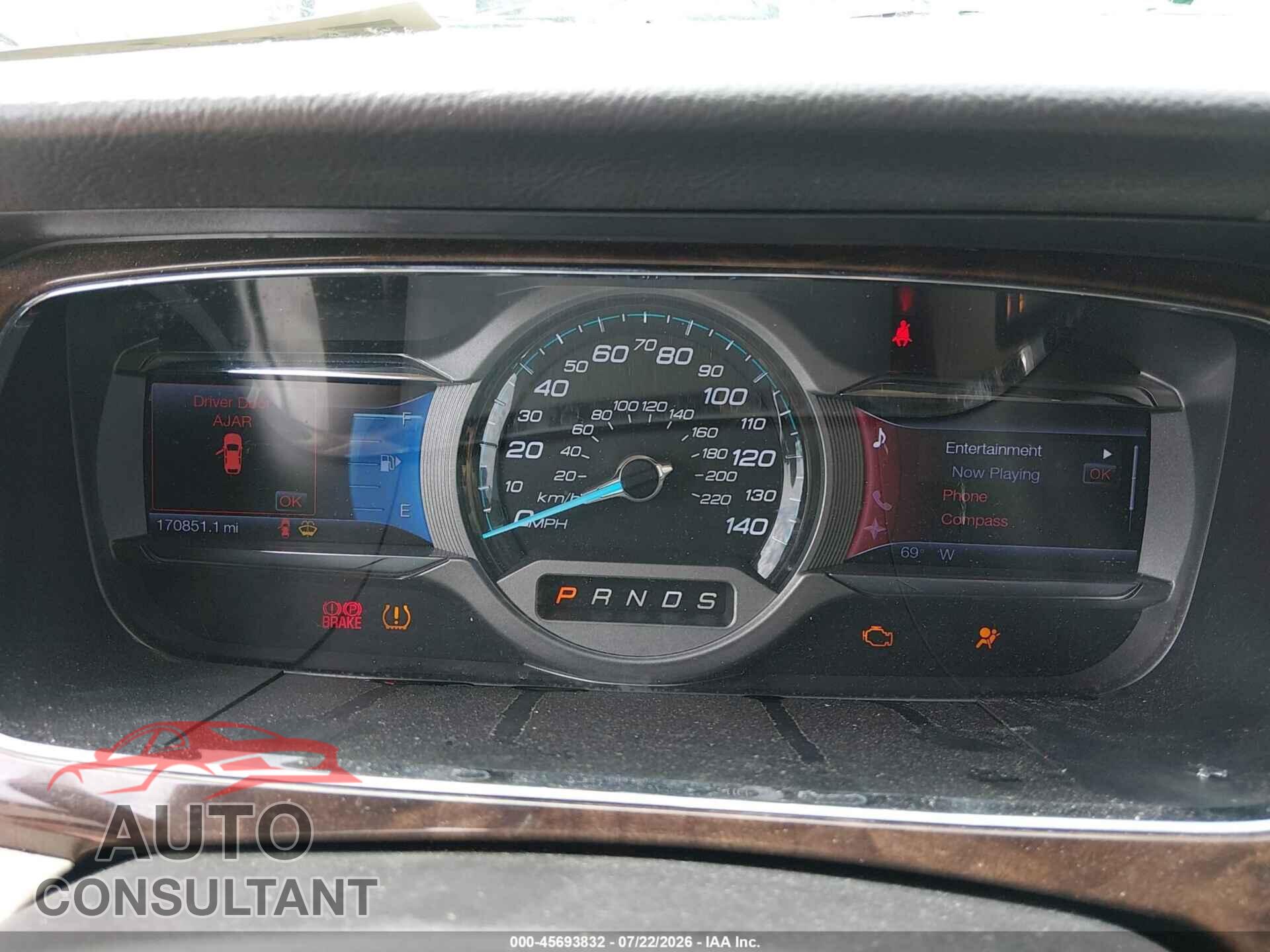 FORD TAURUS 2013 - 1FAHP2F83DG169391