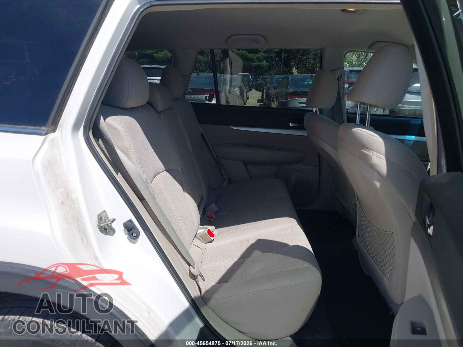 SUBARU OUTBACK 2013 - 4S4BRBCC9D3201668