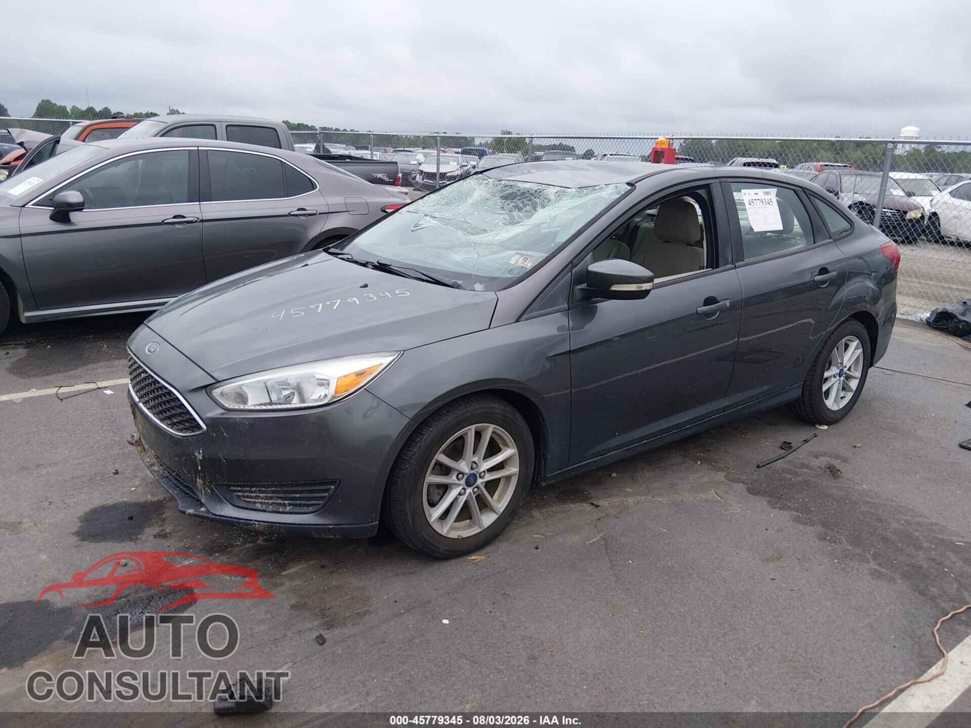 FORD FOCUS 2017 - 1FADP3F24HL222306