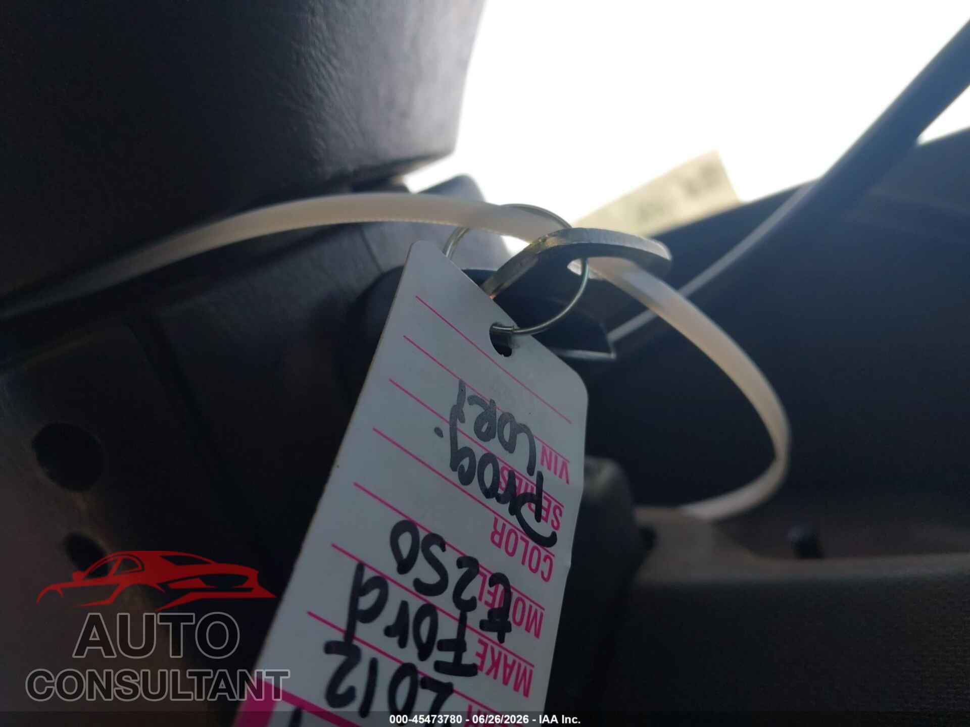 FORD E-250 2012 - 1FTNE2EW6CDA84001