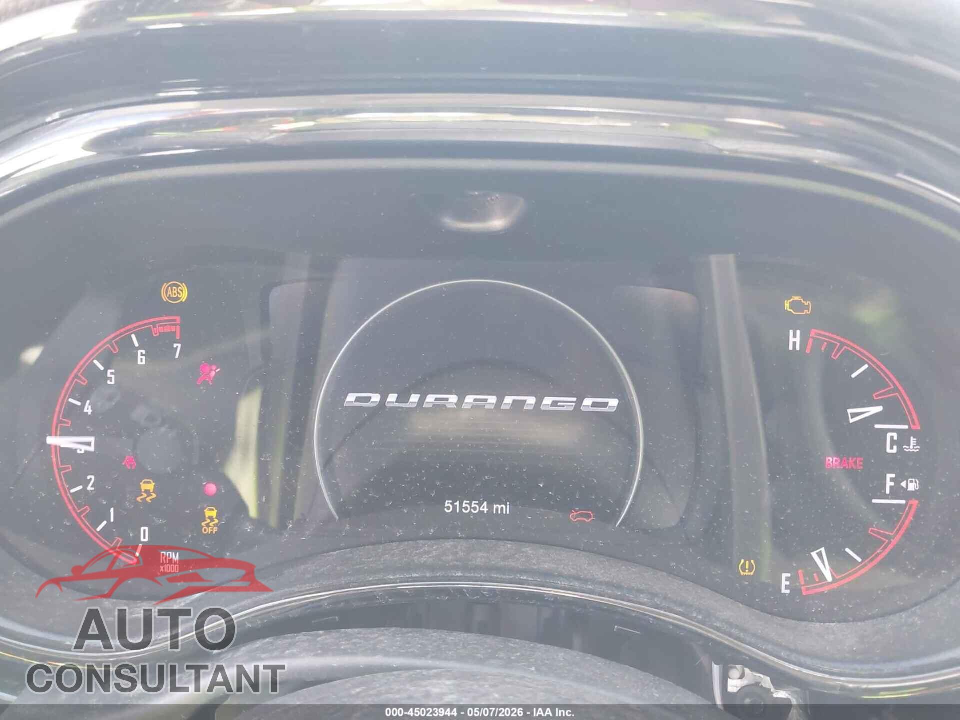 DODGE DURANGO 2021 - 1C4RDJAG7MC878963