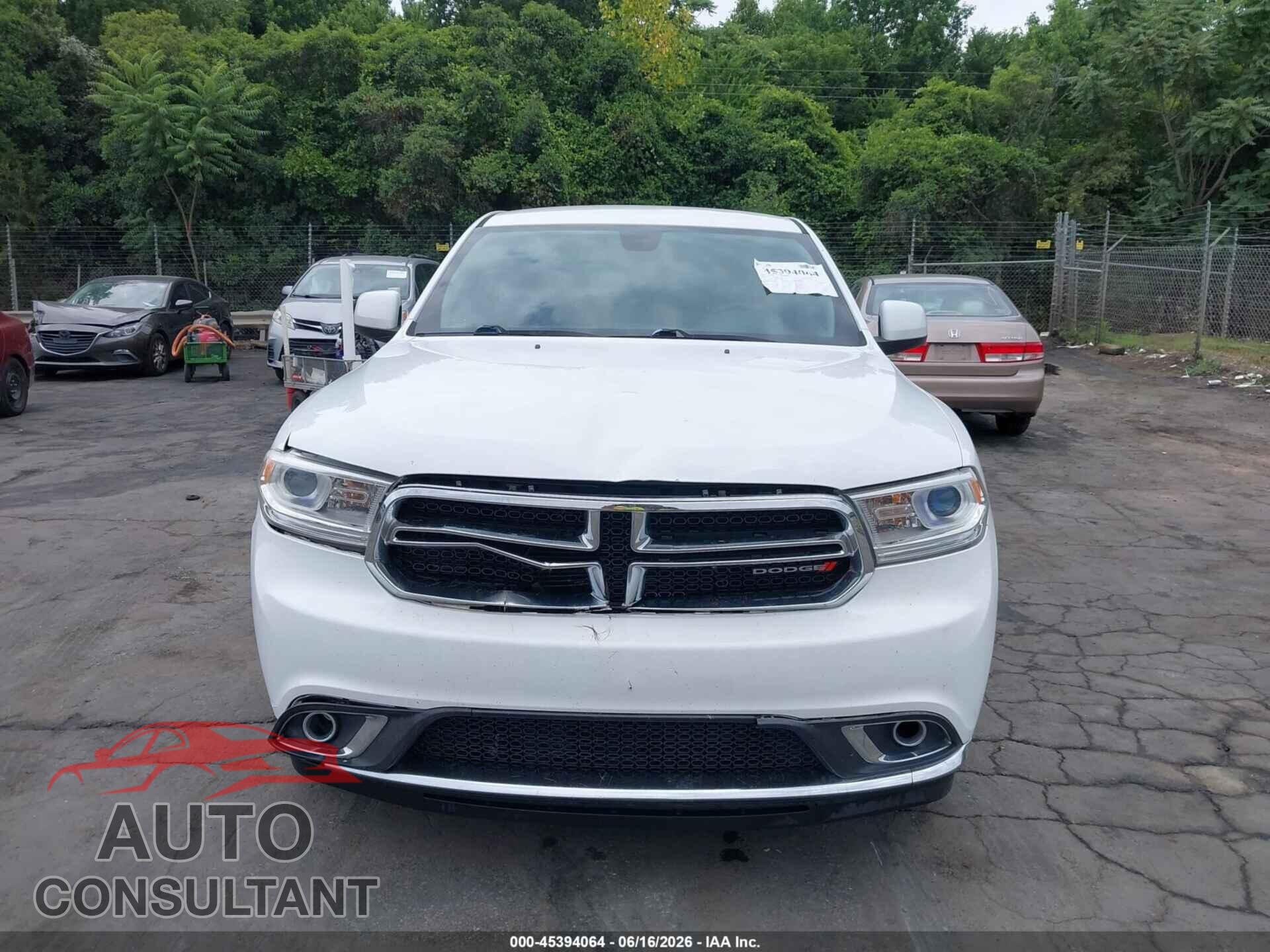 DODGE DURANGO 2015 - 1C4RDHAG1FC800903