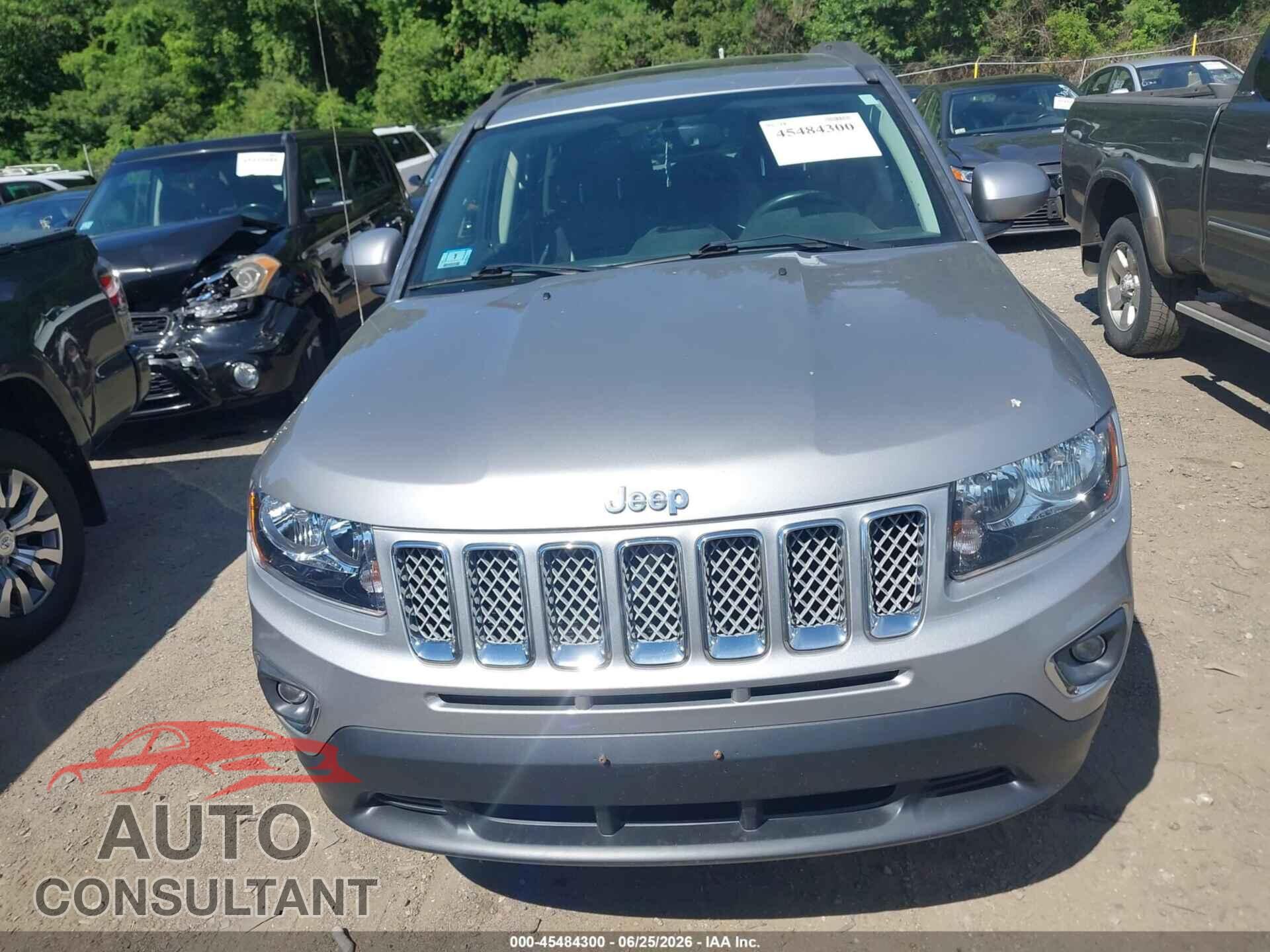 JEEP COMPASS 2017 - 1C4NJDEB8HD126437