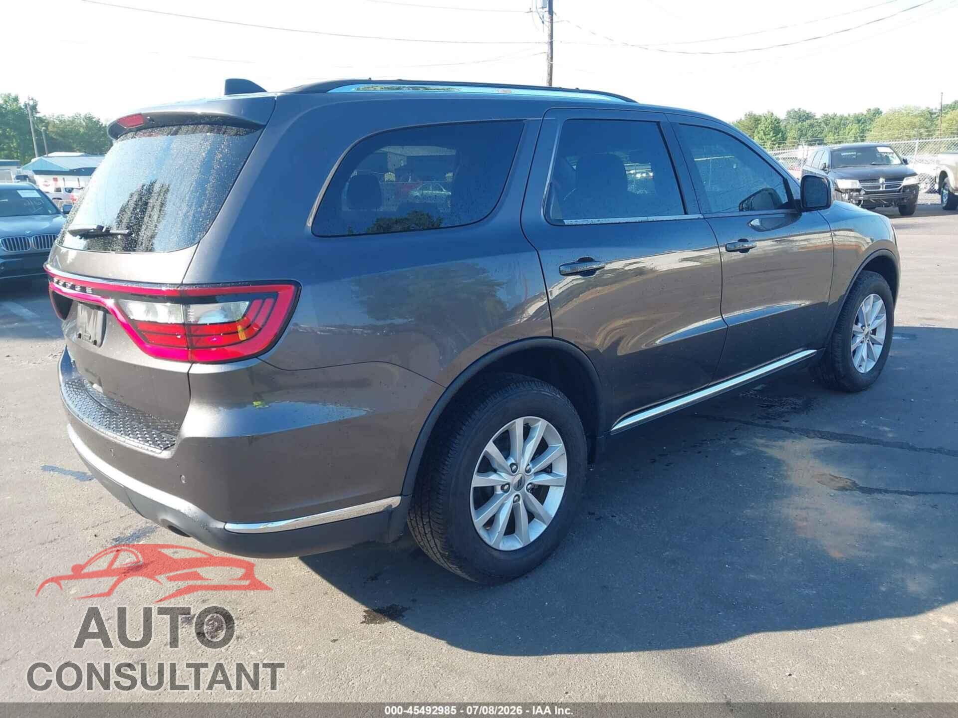 DODGE DURANGO 2019 - 1C4RDJAG7KC839822