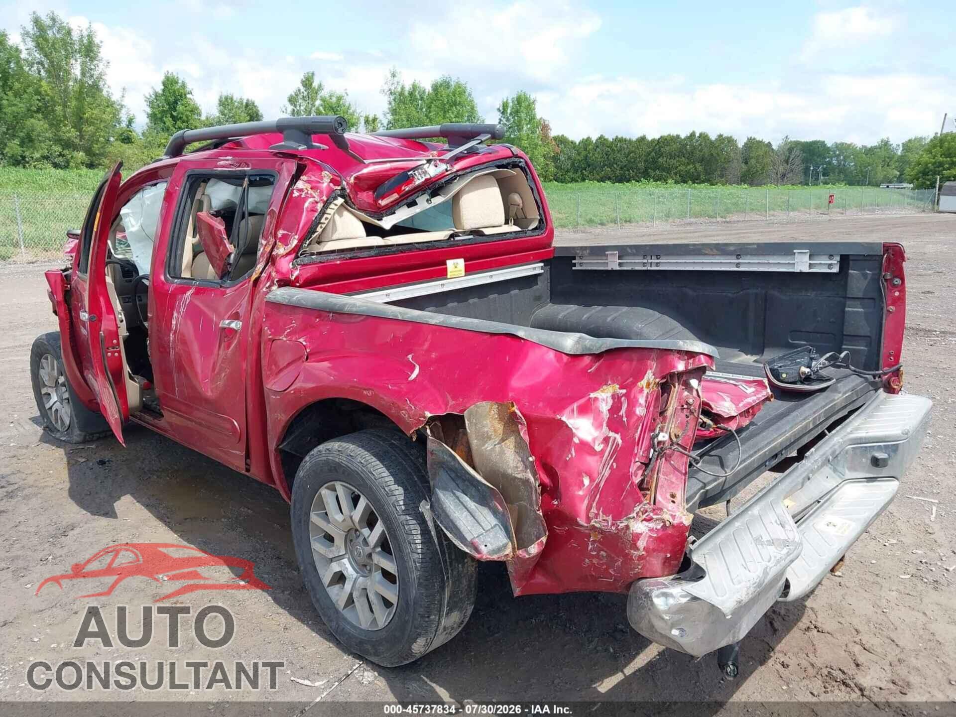 NISSAN FRONTIER 2012 - 1N6AD0EV2CC420470