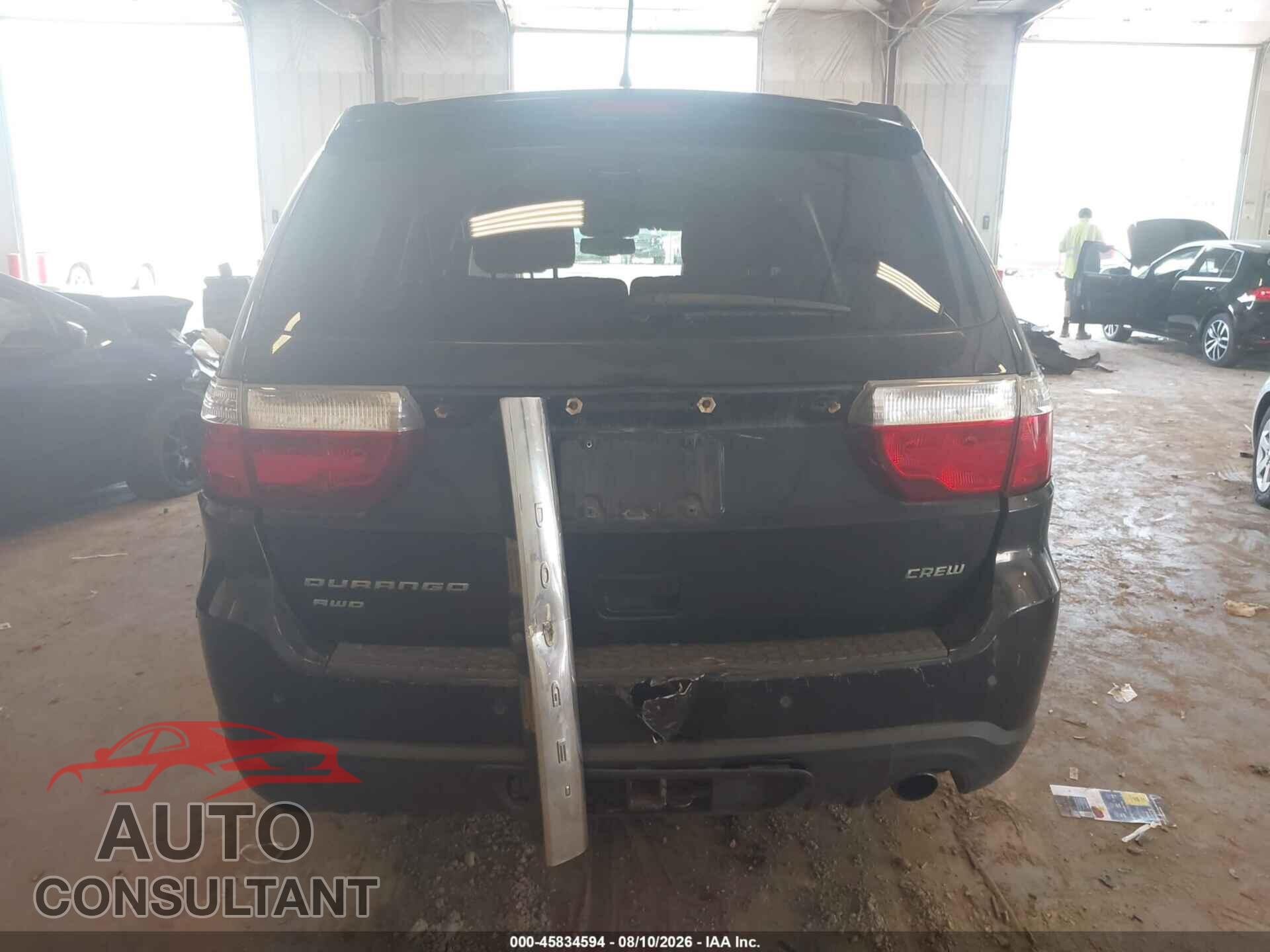 DODGE DURANGO 2012 - 1C4RDJDG3CC337189