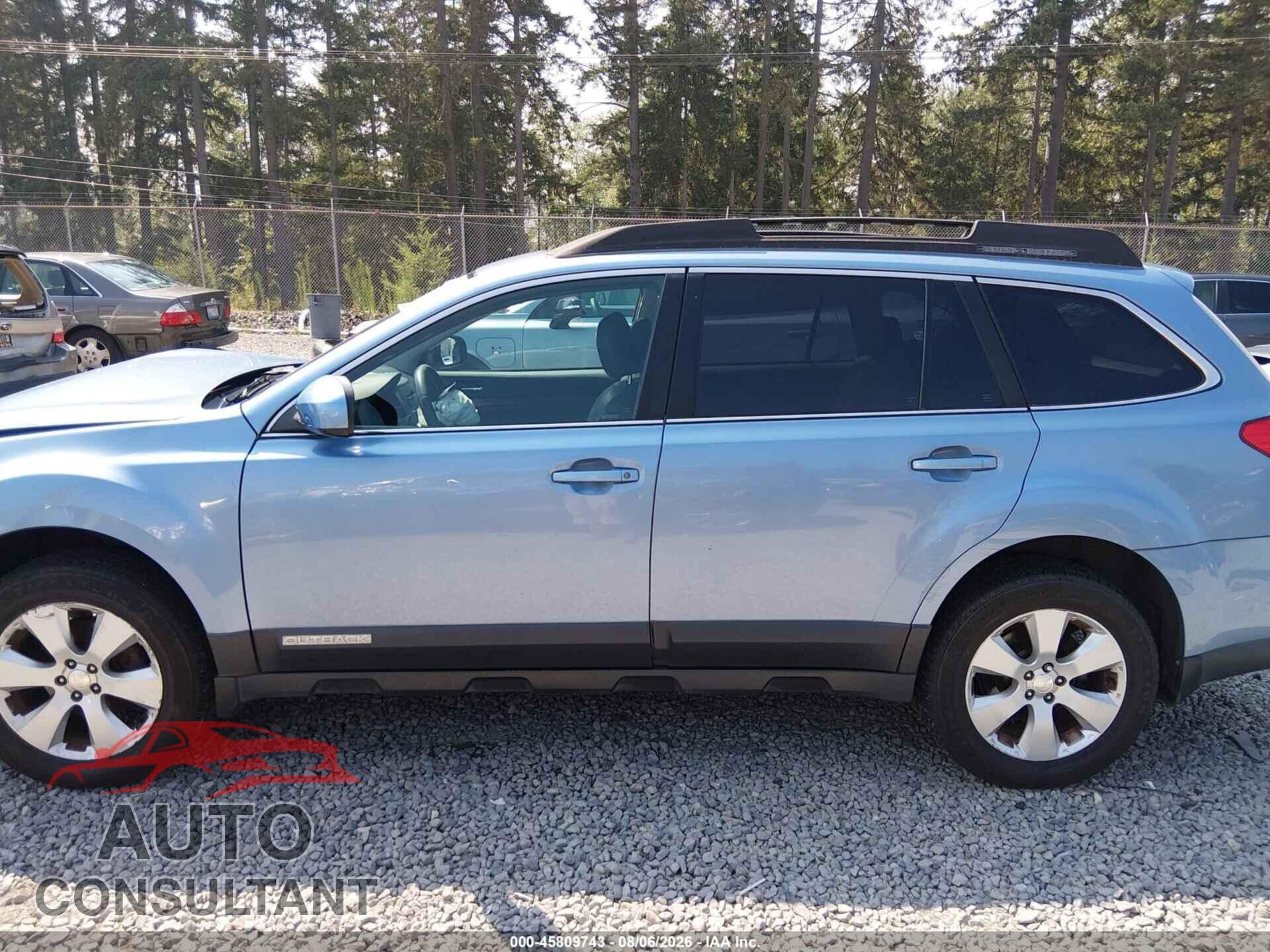 SUBARU OUTBACK 2011 - 4S4BRBKC8B3386214