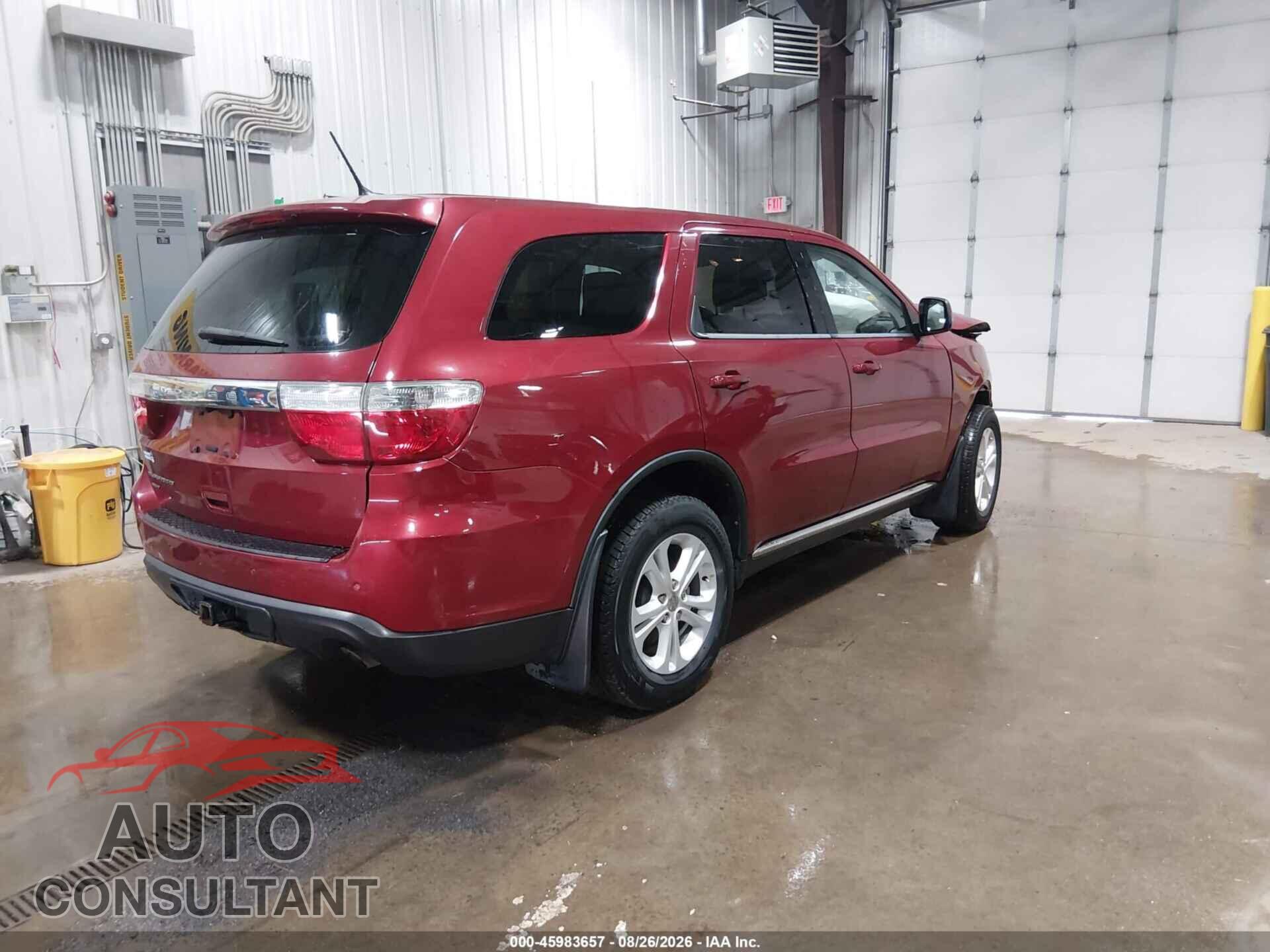 DODGE DURANGO 2013 - 1C4RDJAG7DC535523