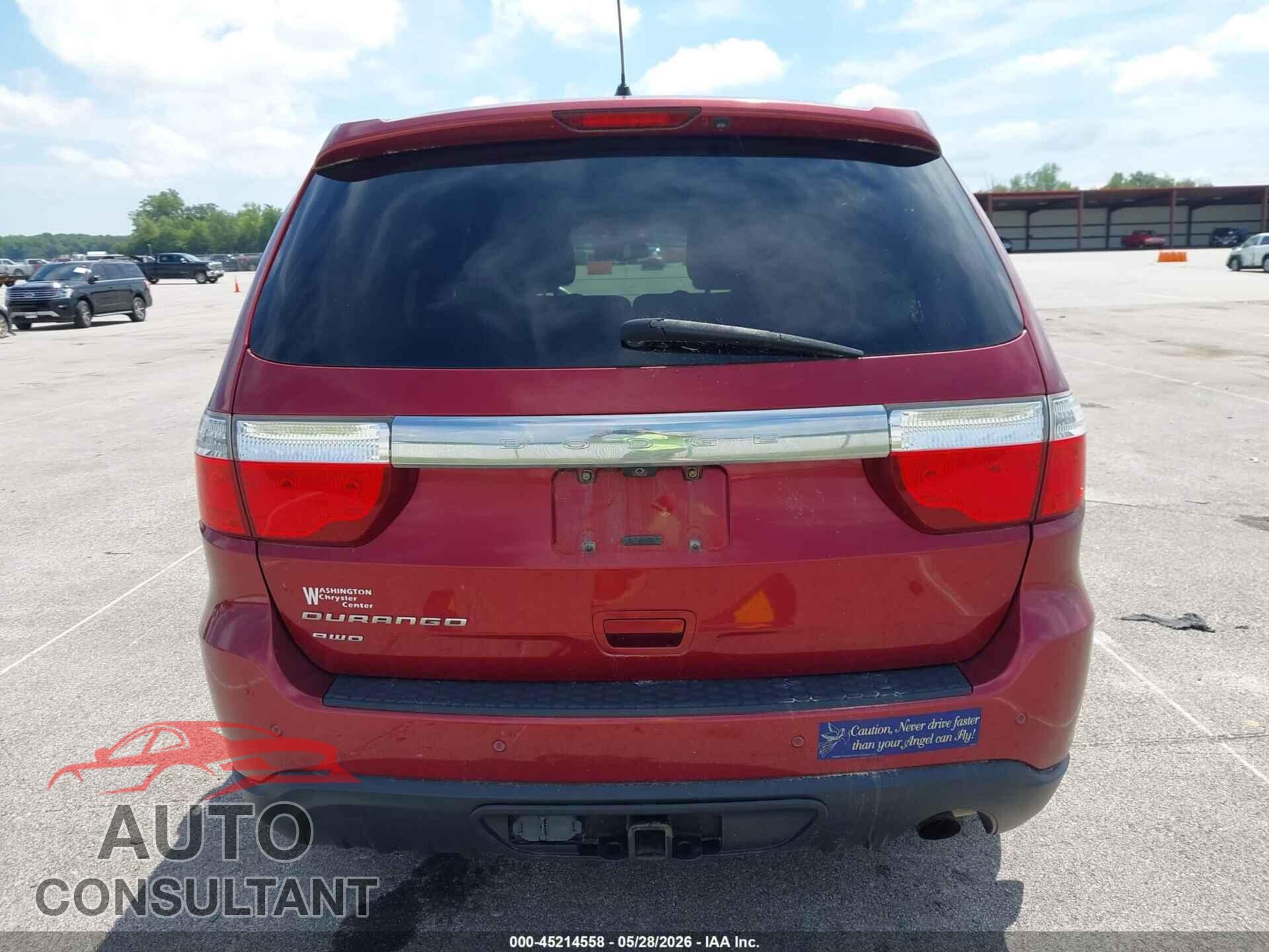 DODGE DURANGO 2013 - 1C4RDJAG3DC535650