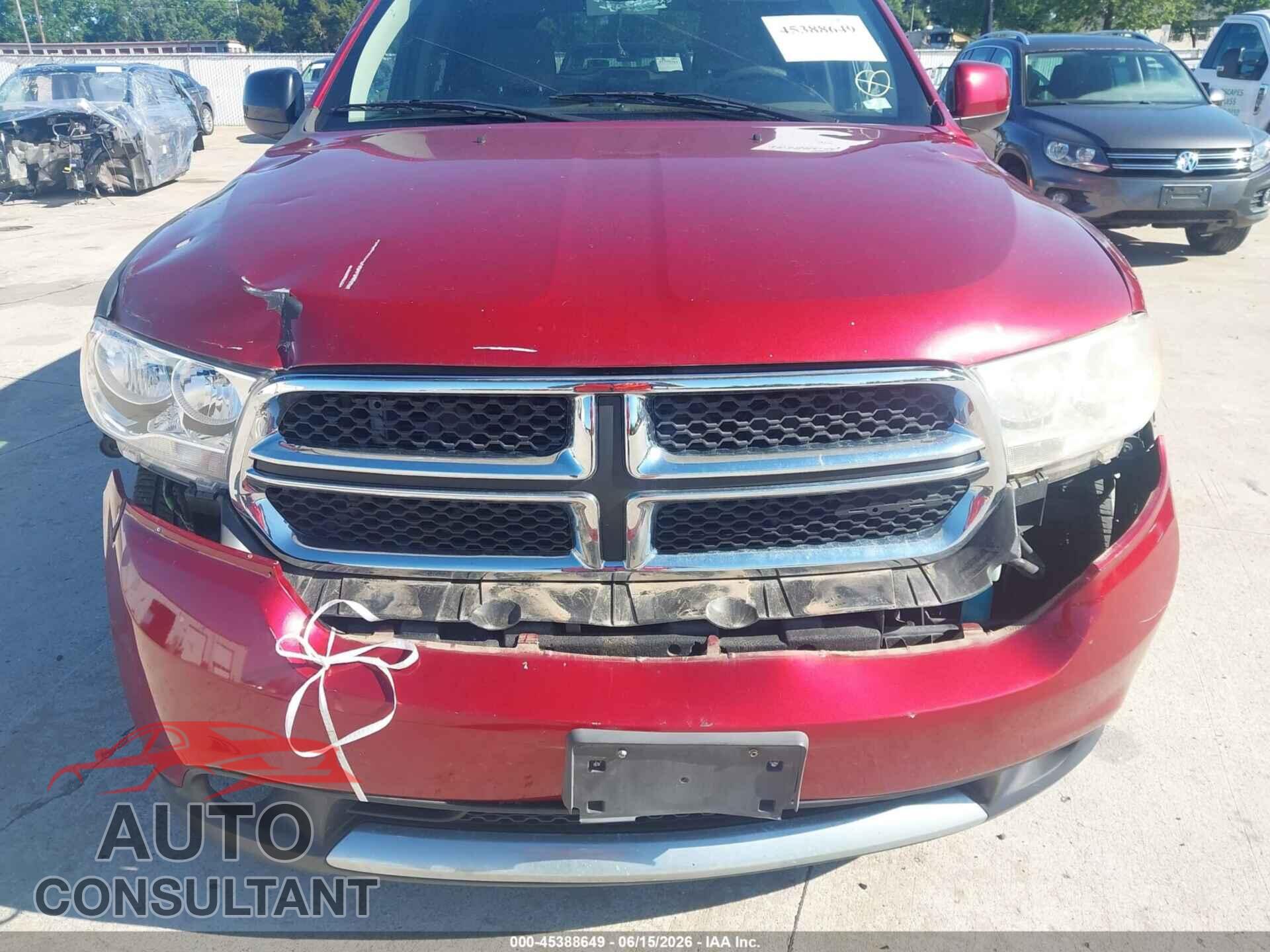 DODGE DURANGO 2013 - 1C4RDHAG7DC684068