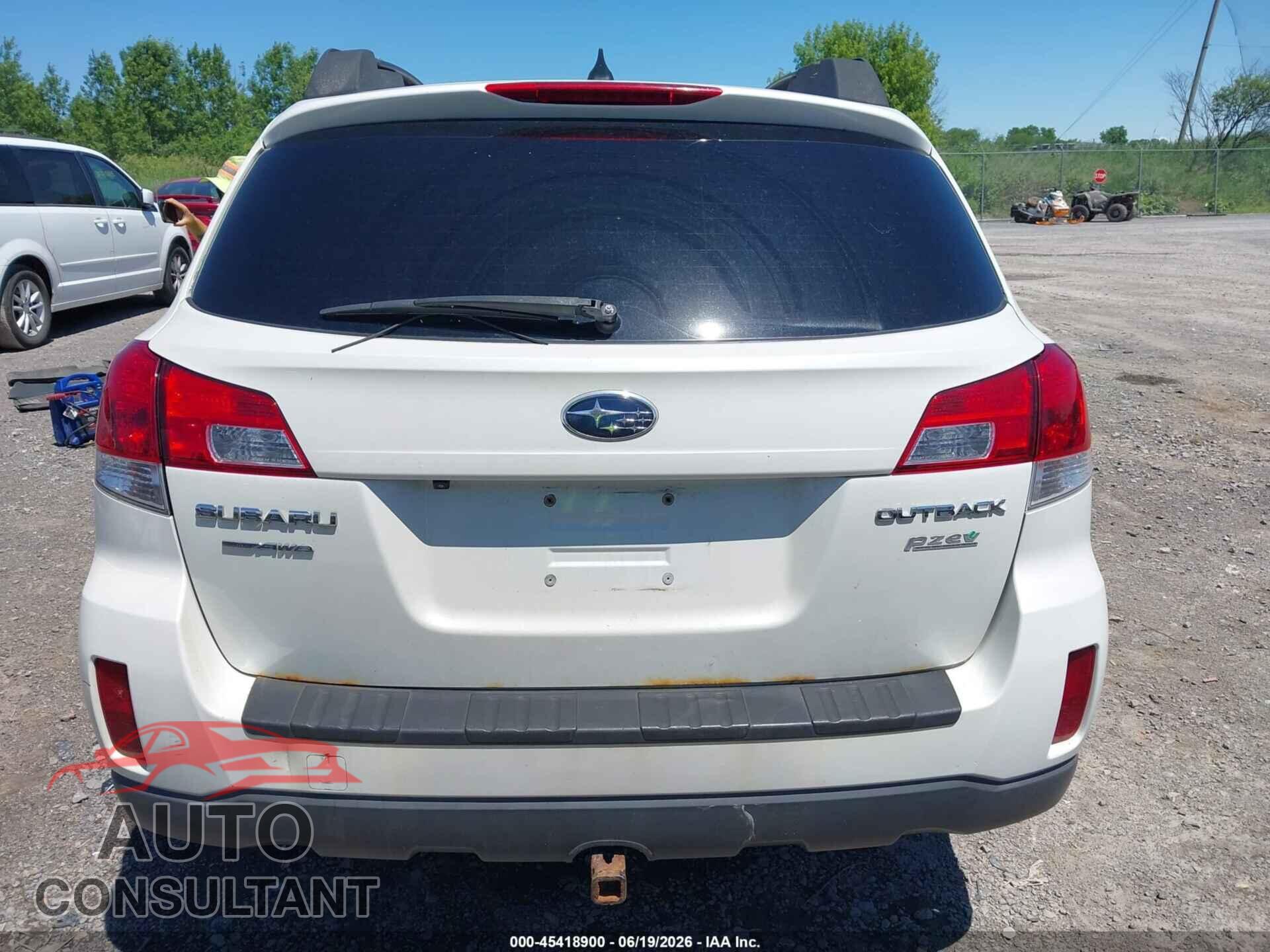 SUBARU OUTBACK 2013 - 4S4BRBLC2D3212575