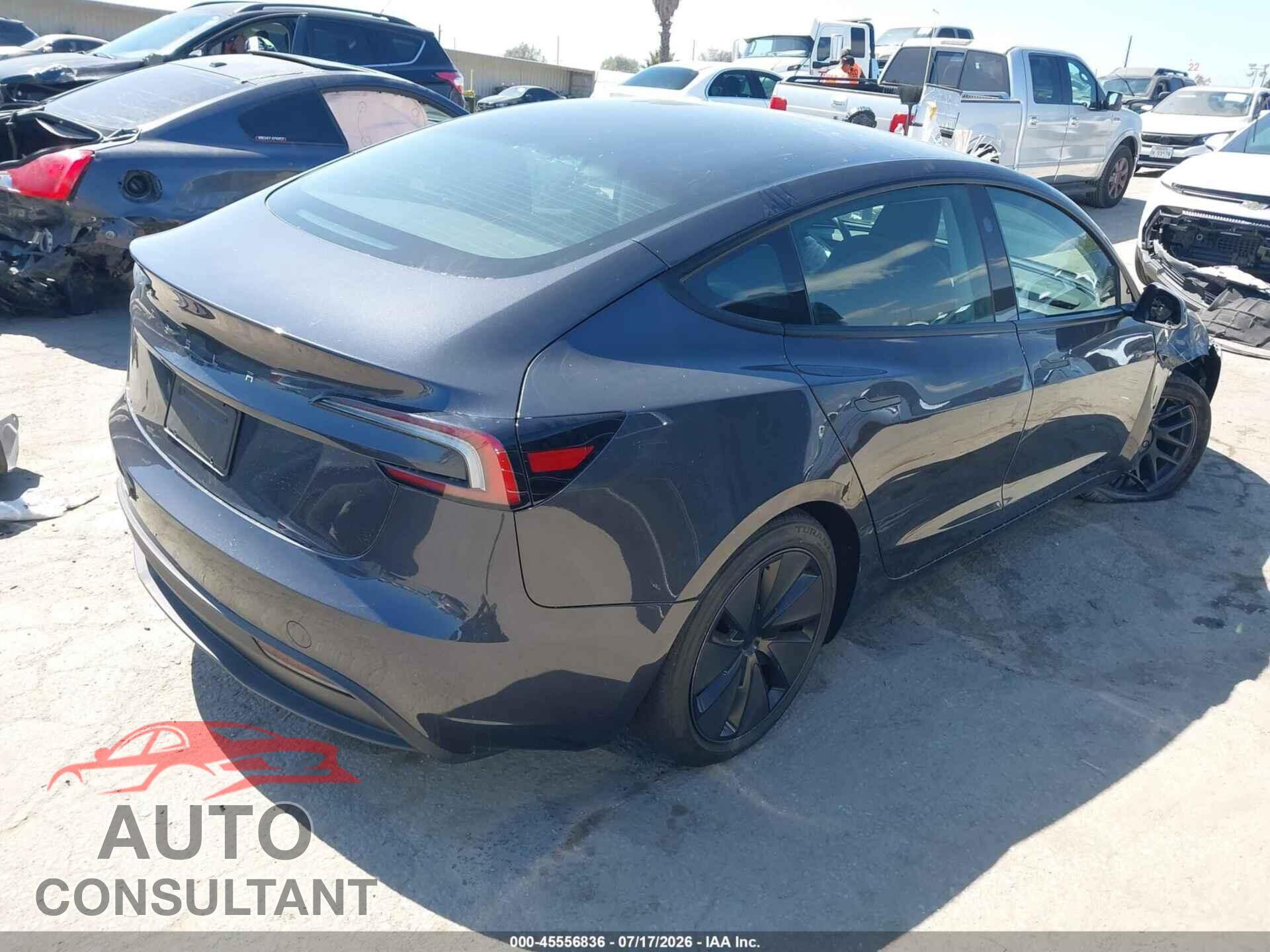 TESLA MODEL 3 2025 - 5YJ3E1EA9SF080232