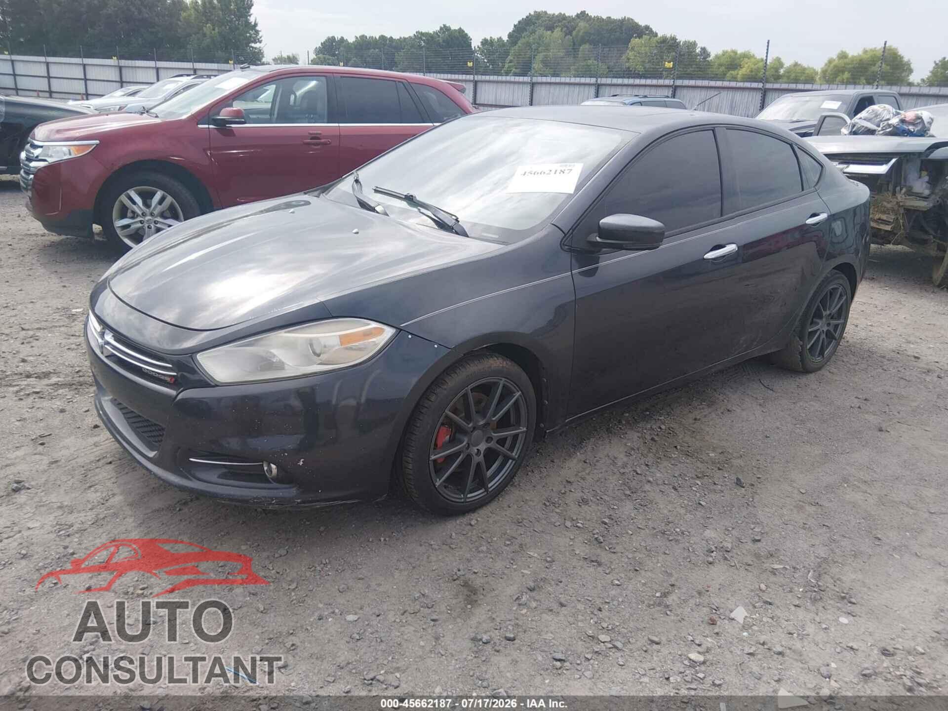 DODGE DART 2013 - 1C3CDFCA6DD200554