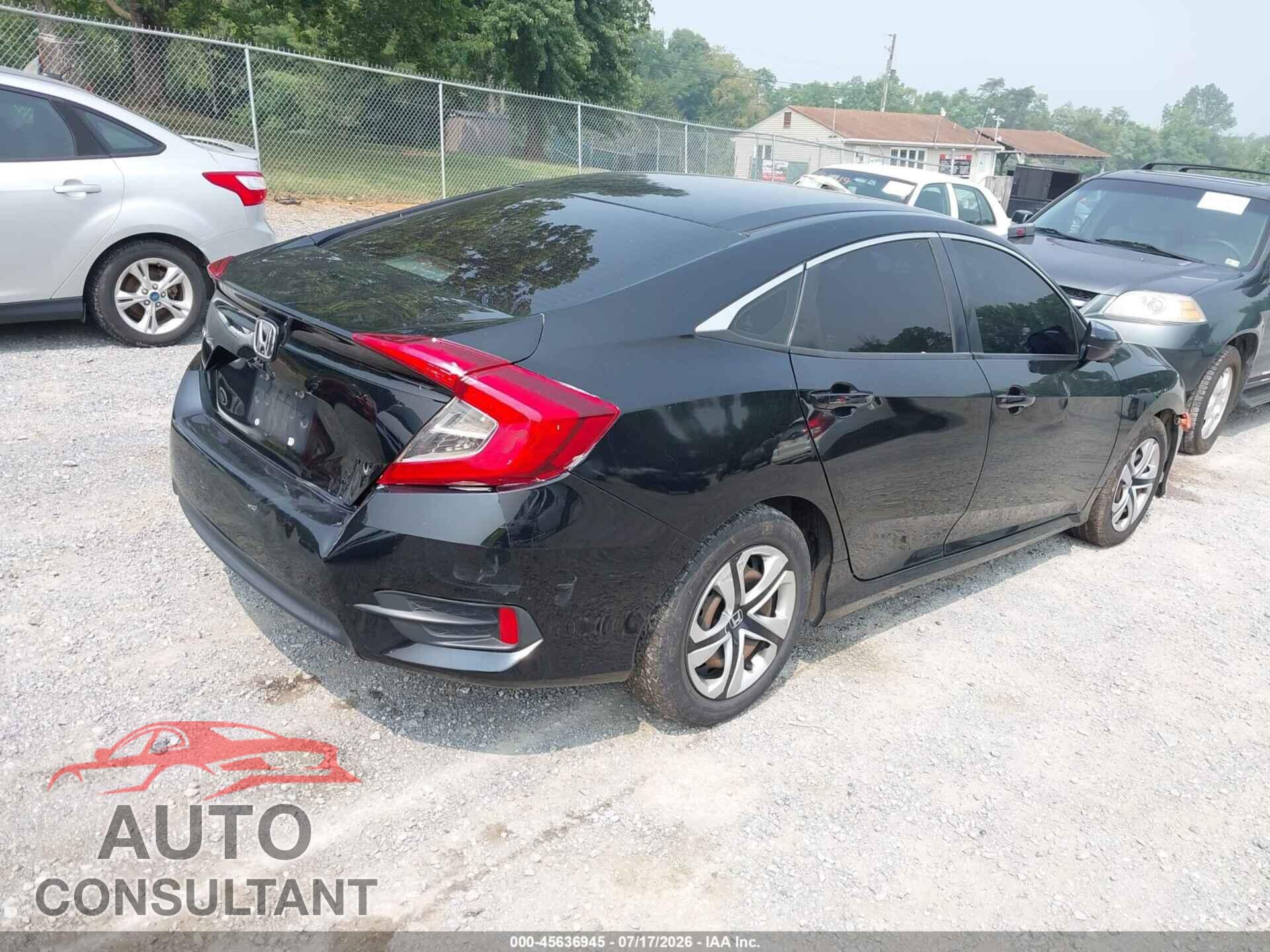 HONDA CIVIC 2016 - 2HGFC2F50GH570006