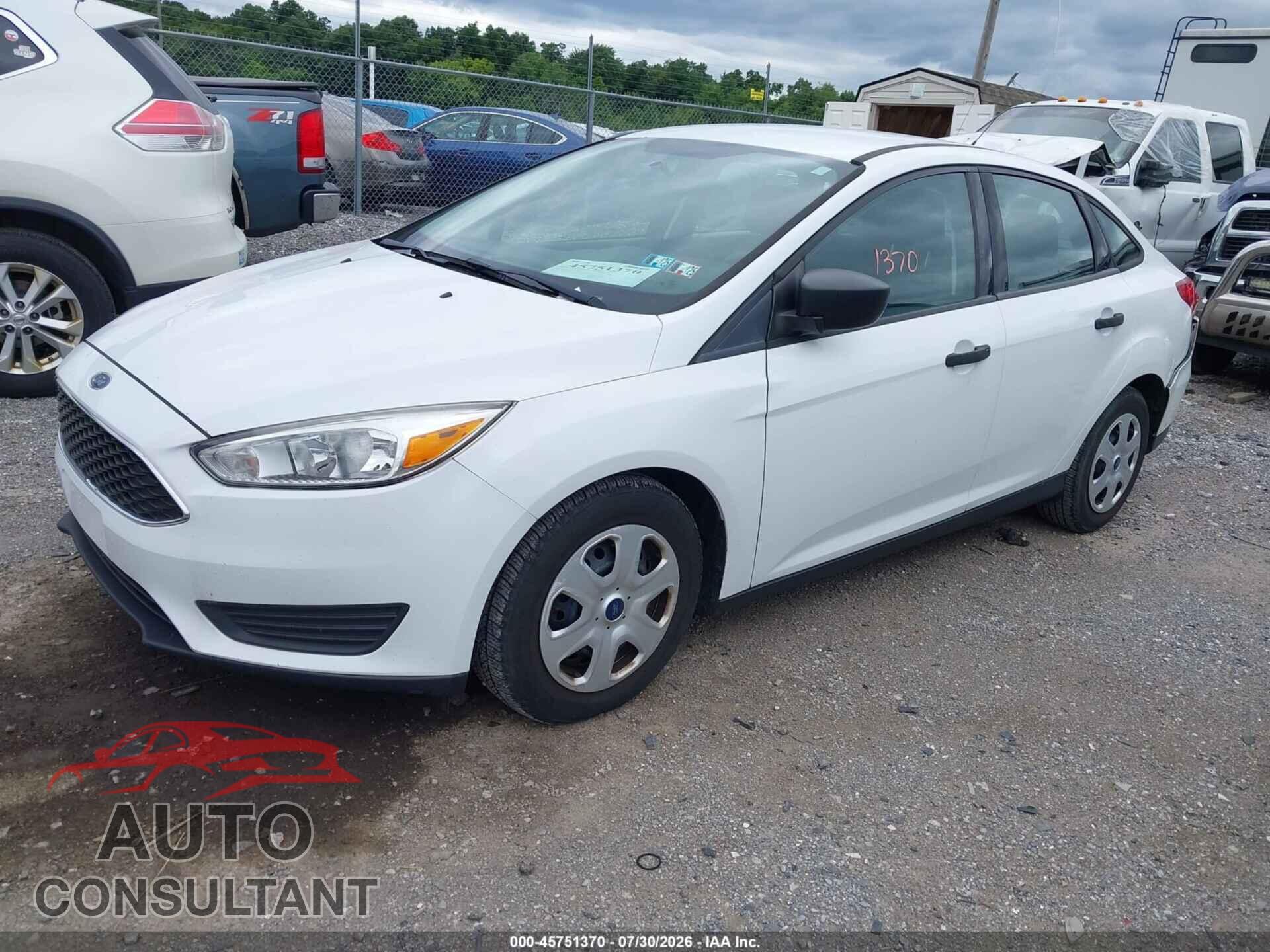 FORD FOCUS 2018 - 1FADP3E2XJL274689