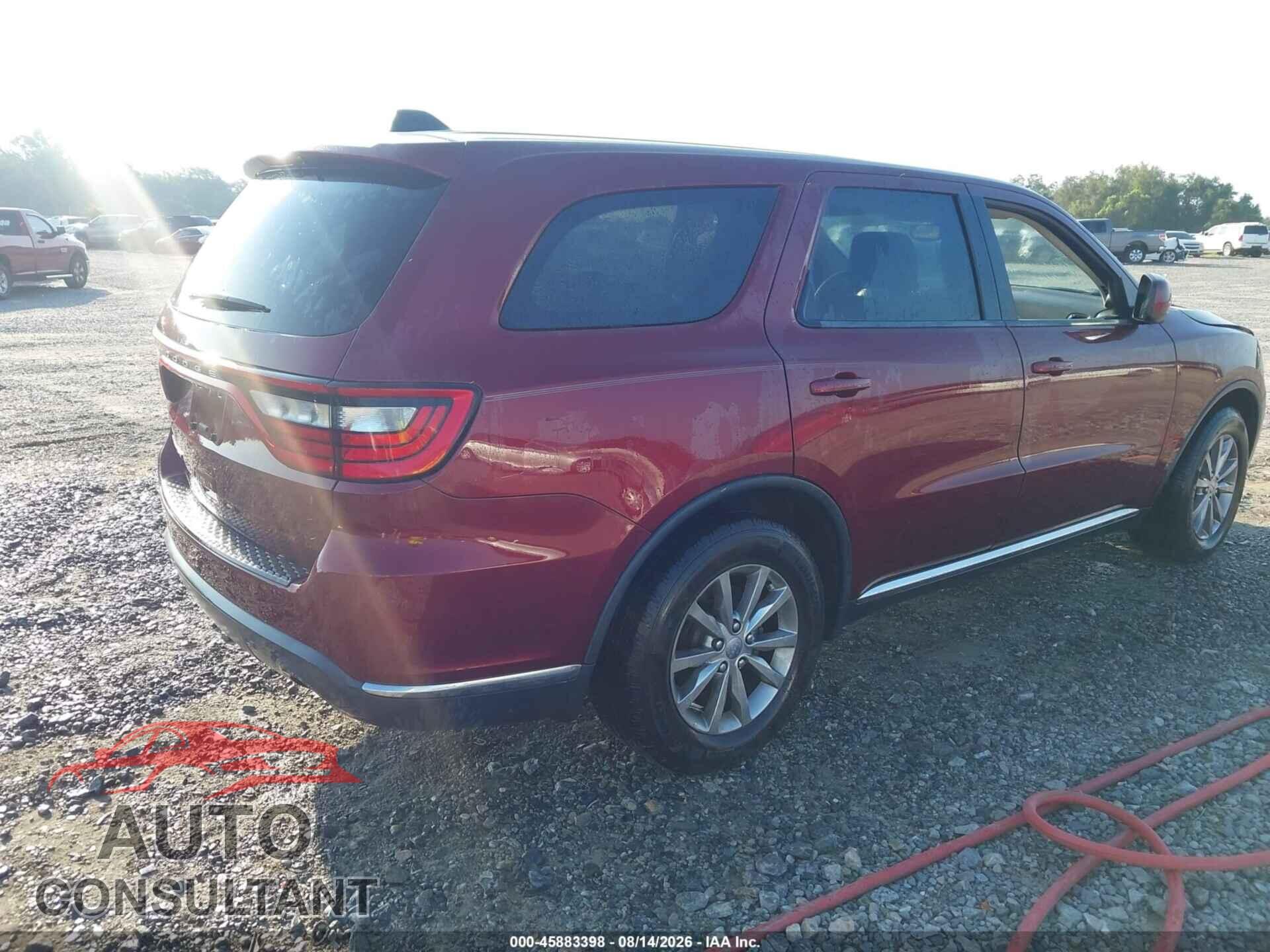 DODGE DURANGO 2018 - 1C4RDHAGXJC114870