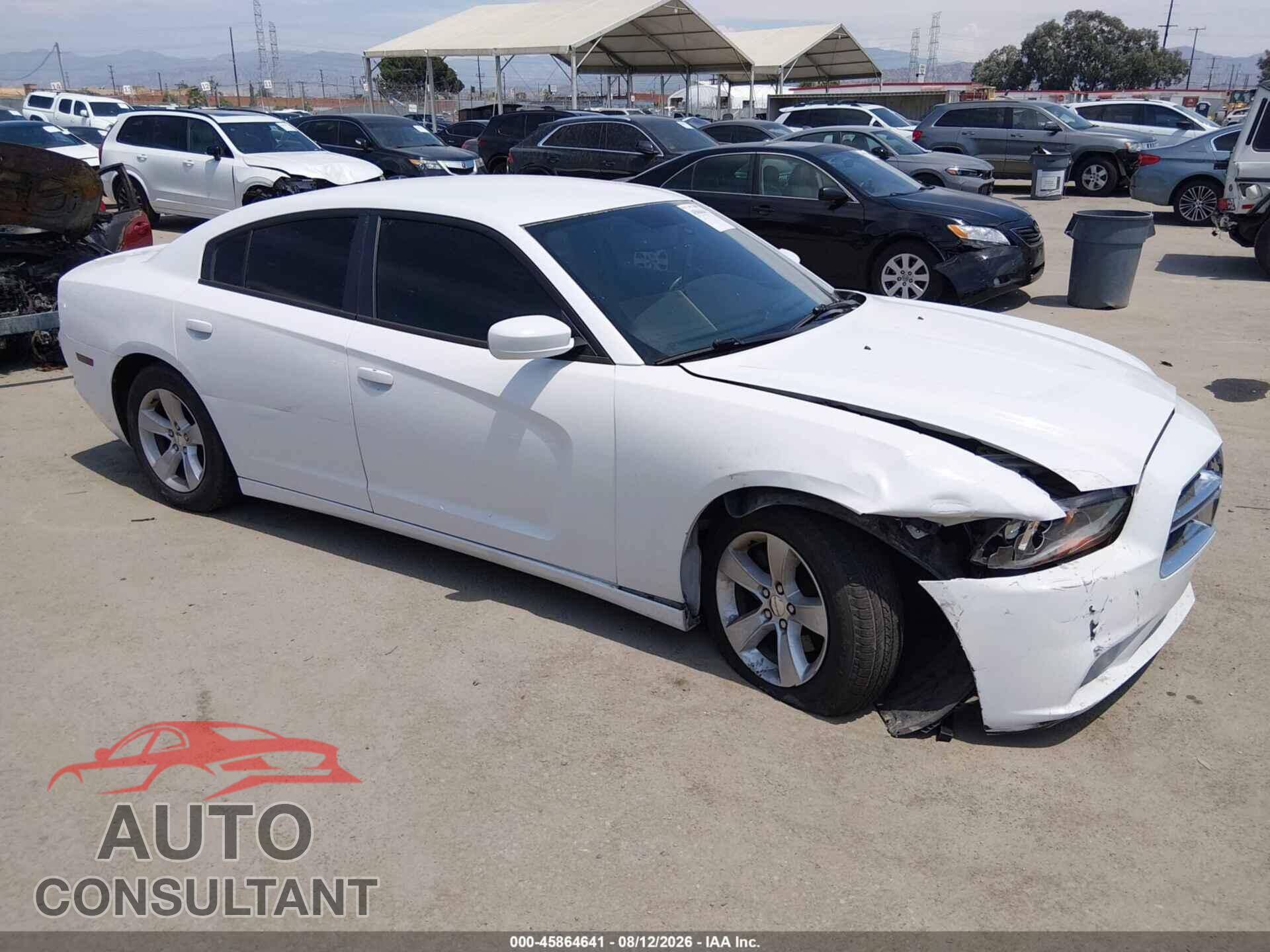DODGE CHARGER 2012 - 2C3CDXBG0CH270645