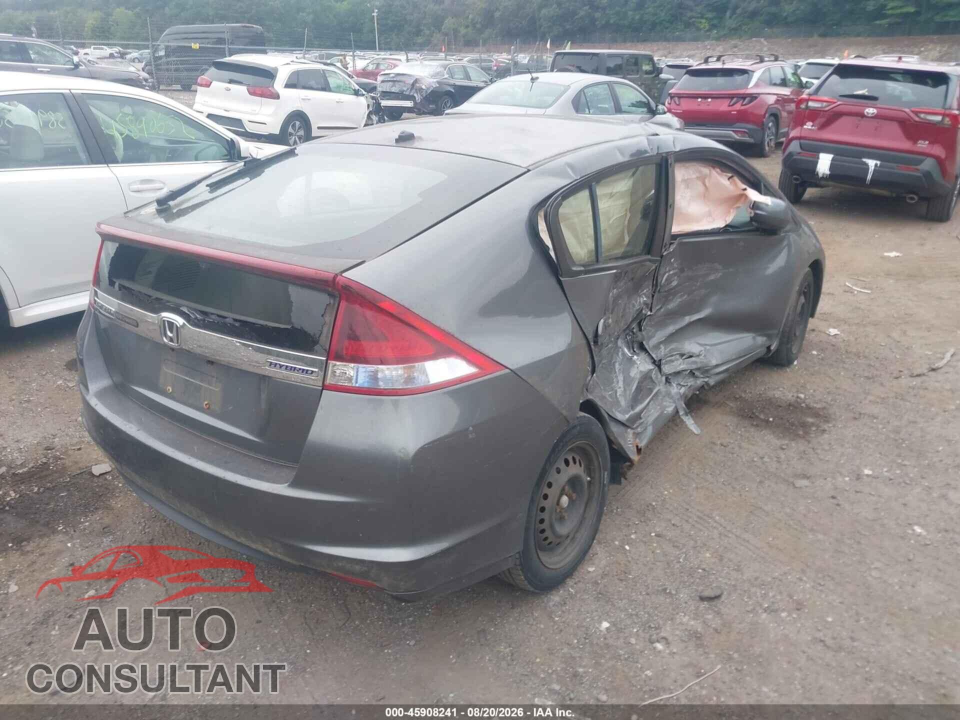 HONDA INSIGHT 2012 - JHMZE2H50CS001337
