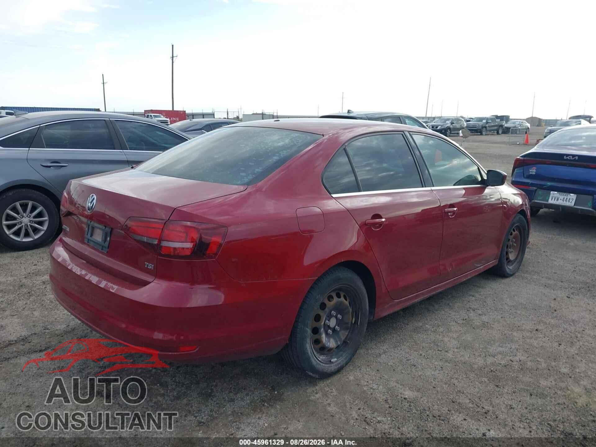 VOLKSWAGEN JETTA 2017 - 3VW2B7AJ5HM367680