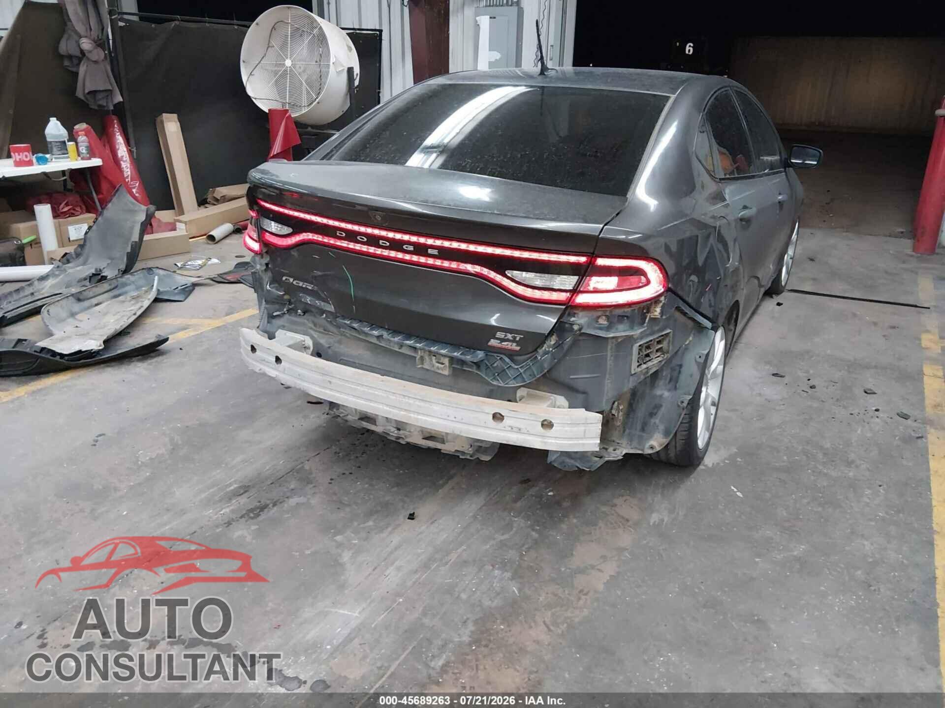 DODGE DART 2014 - 1C3CDFBB9ED822285