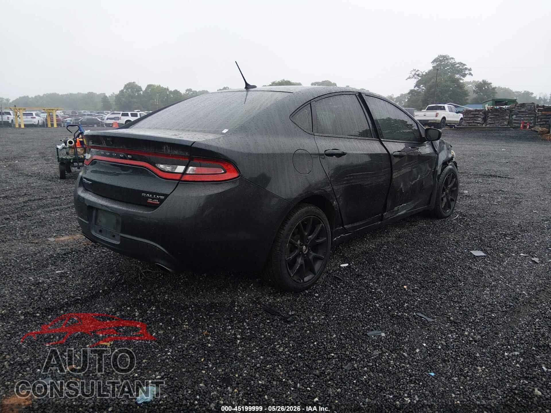 DODGE DART 2014 - 1C3CDFBB4ED909902