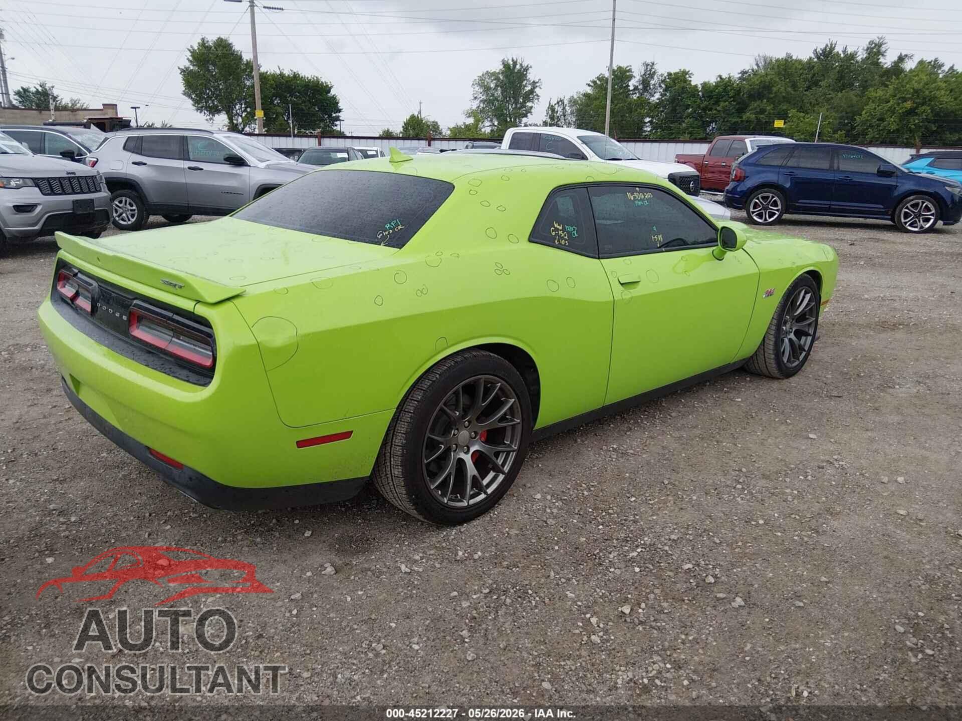 DODGE CHALLENGER 2015 - 2C3CDZDJ8FH815743