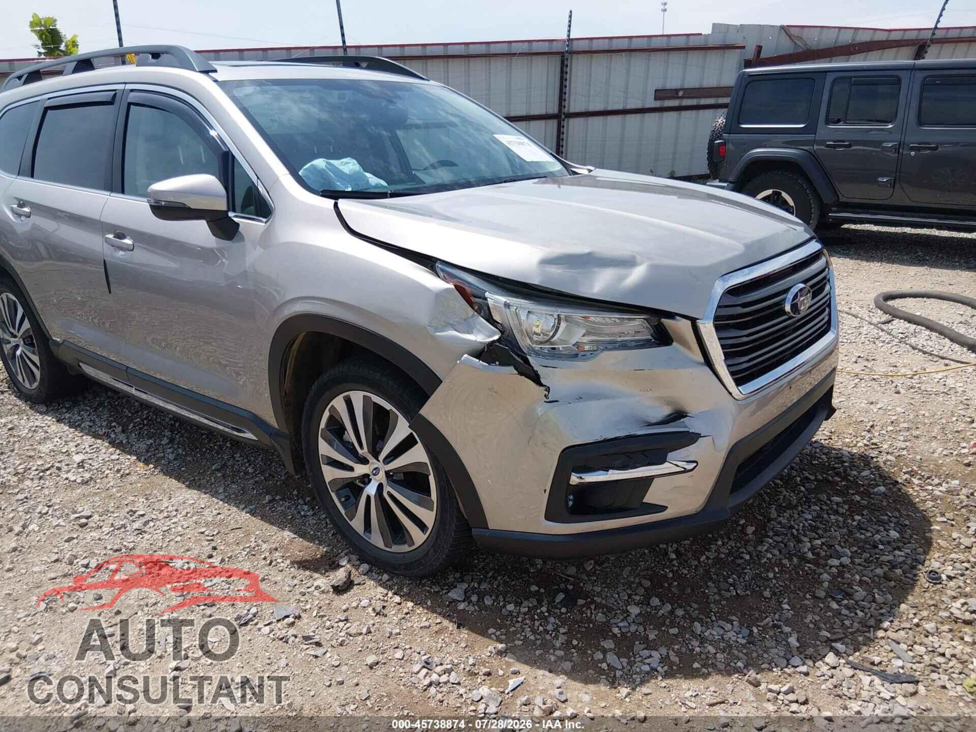 SUBARU ASCENT 2019 - 4S4WMAPD0K3472936