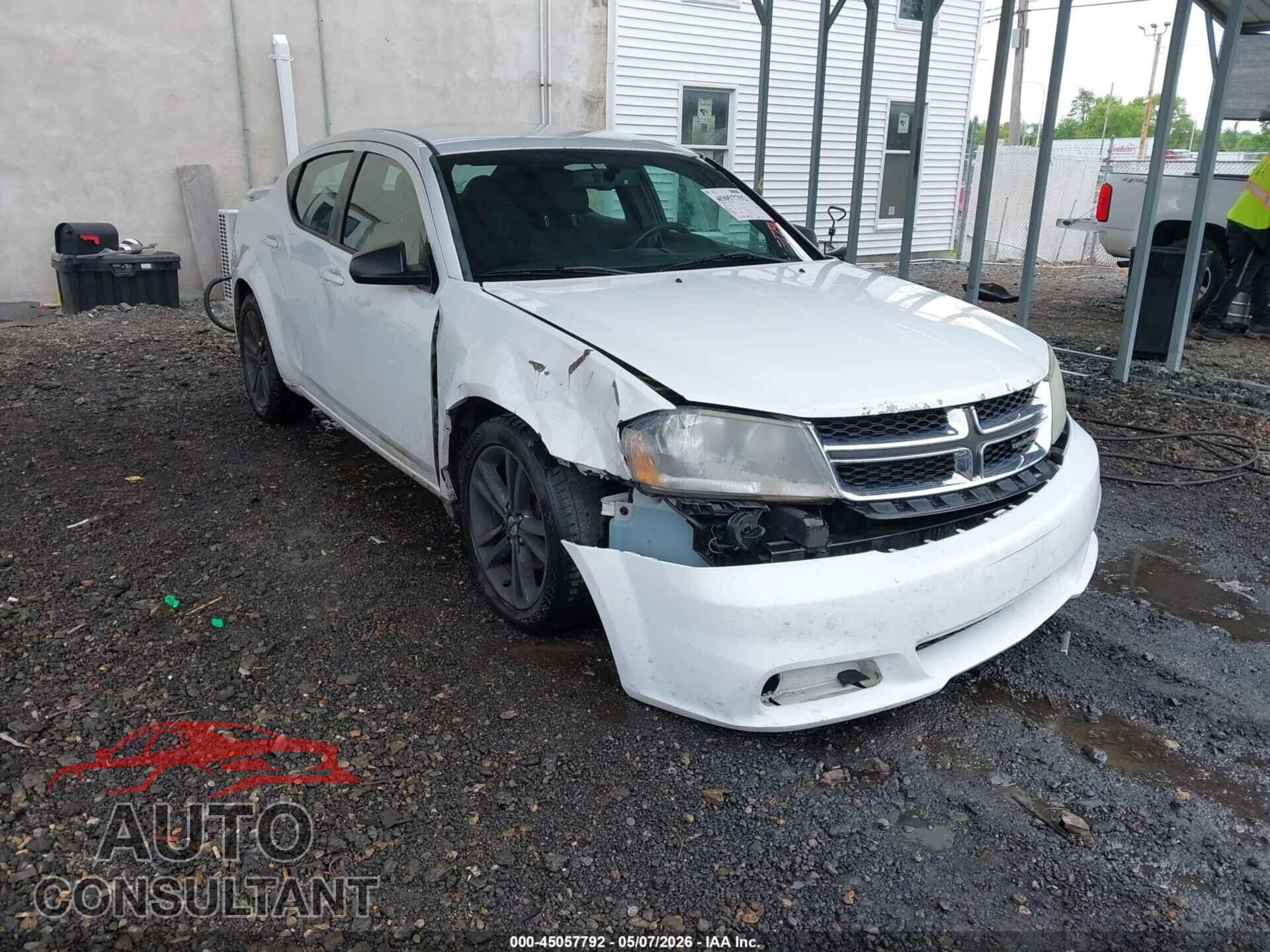 DODGE AVENGER 2014 - 1C3CDZAB7EN225262