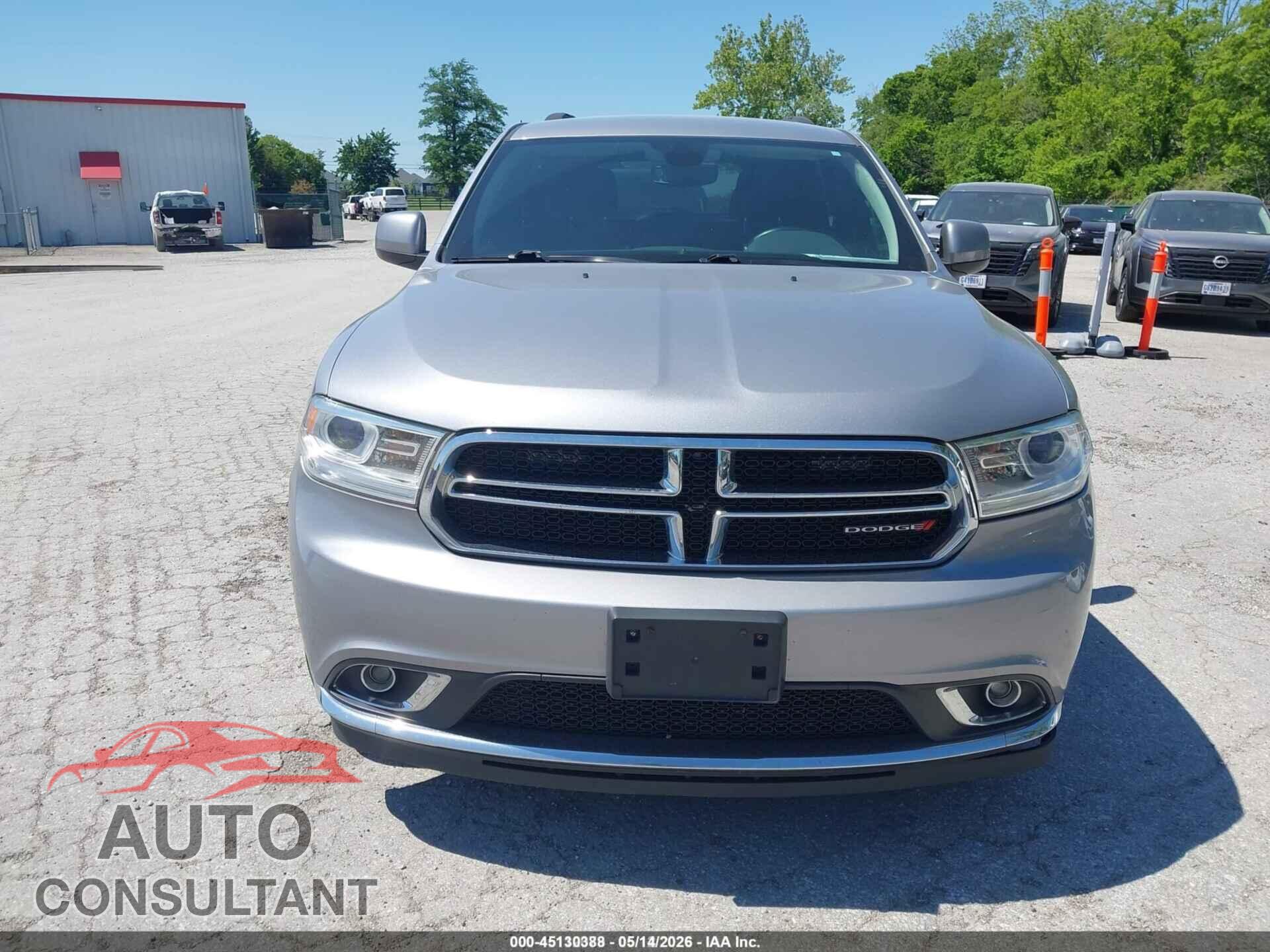 DODGE DURANGO 2019 - 1C4RDJAGXKC839779