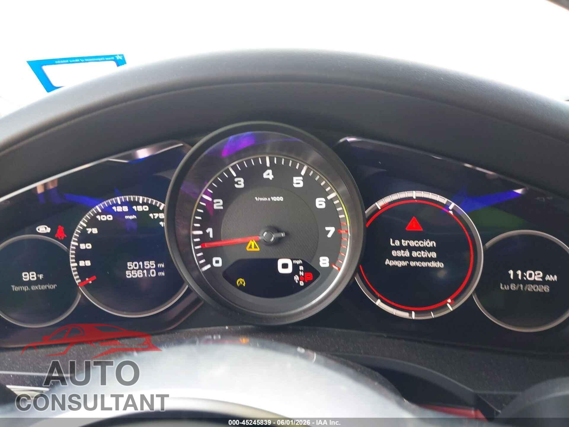 PORSCHE CAYENNE 2019 - WP1AB2AY1KDA61074