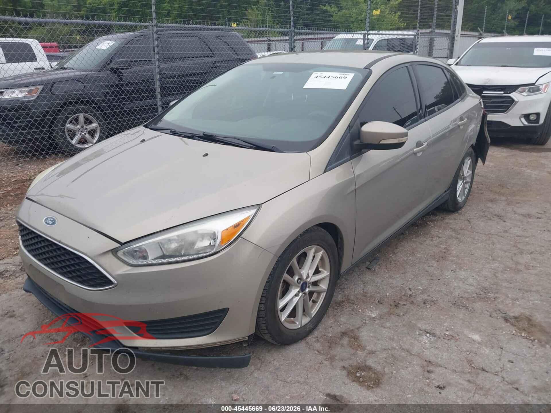 FORD FOCUS 2016 - 1FADP3F29GL352869