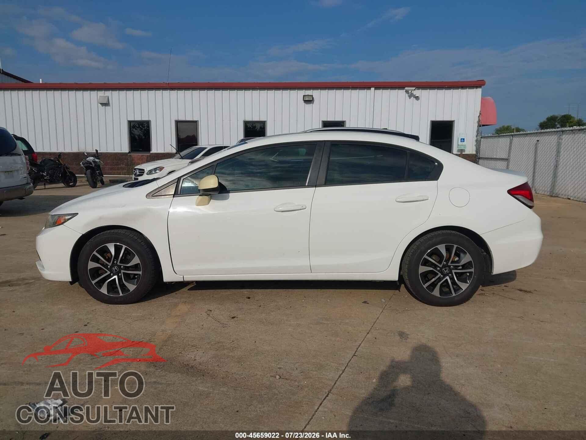 HONDA CIVIC 2013 - 19XFB2F83DE088391